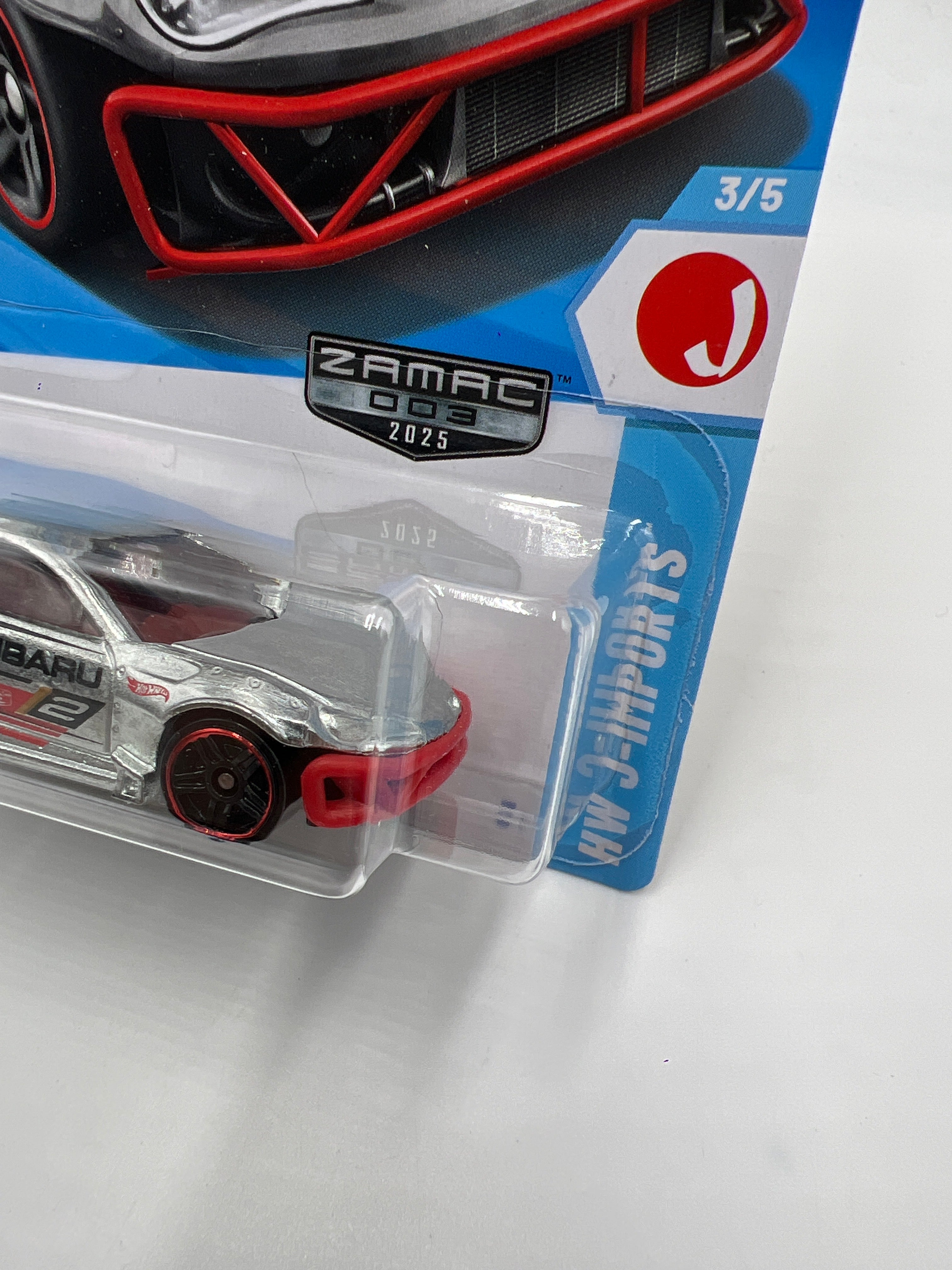 2025 Hot Wheels E Case Walmart Exclusive Zamac 003 #48 Subaru BRZ