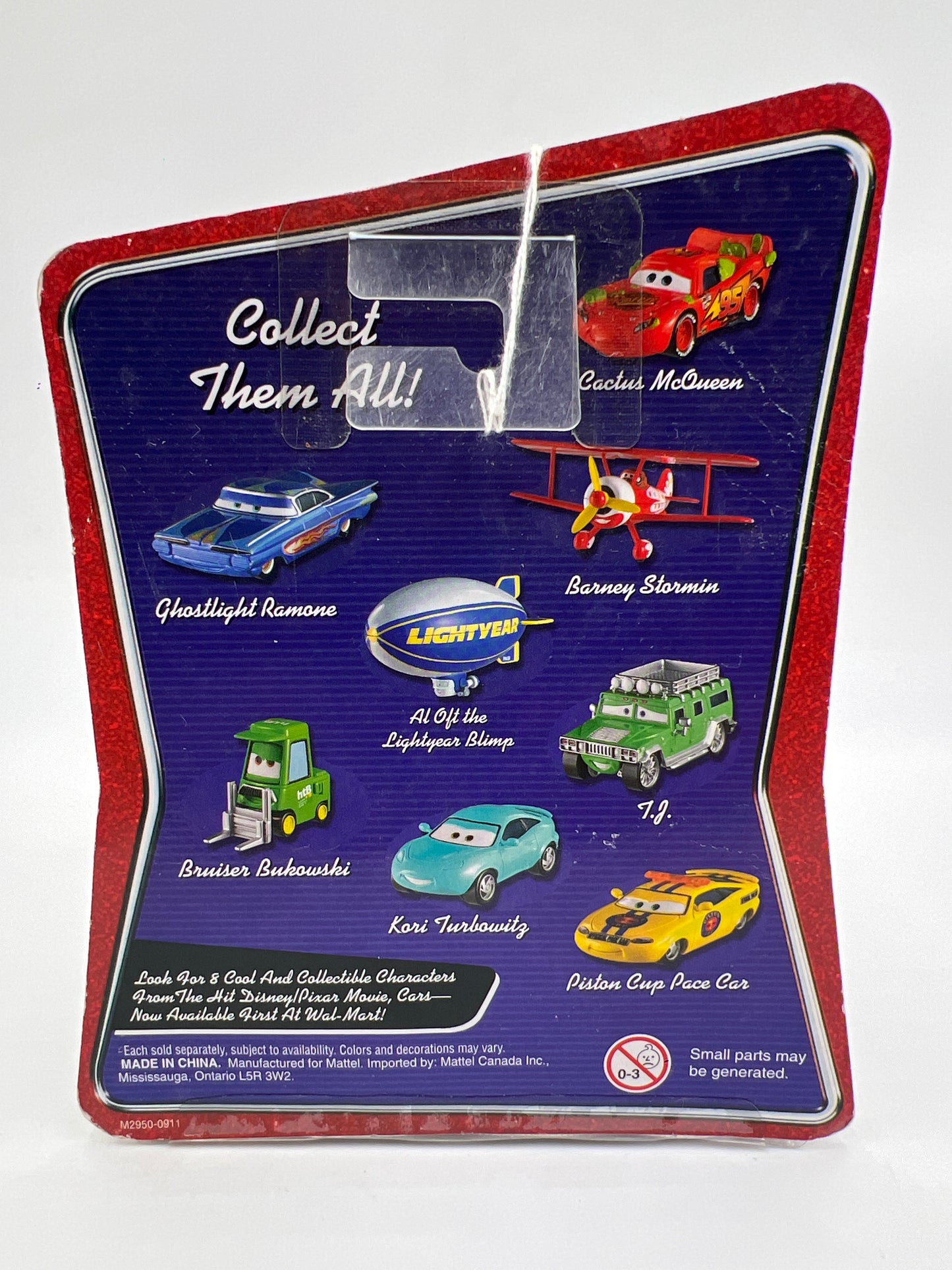 Disney Pixar Cars Supercharged Cactus McQueen 138E