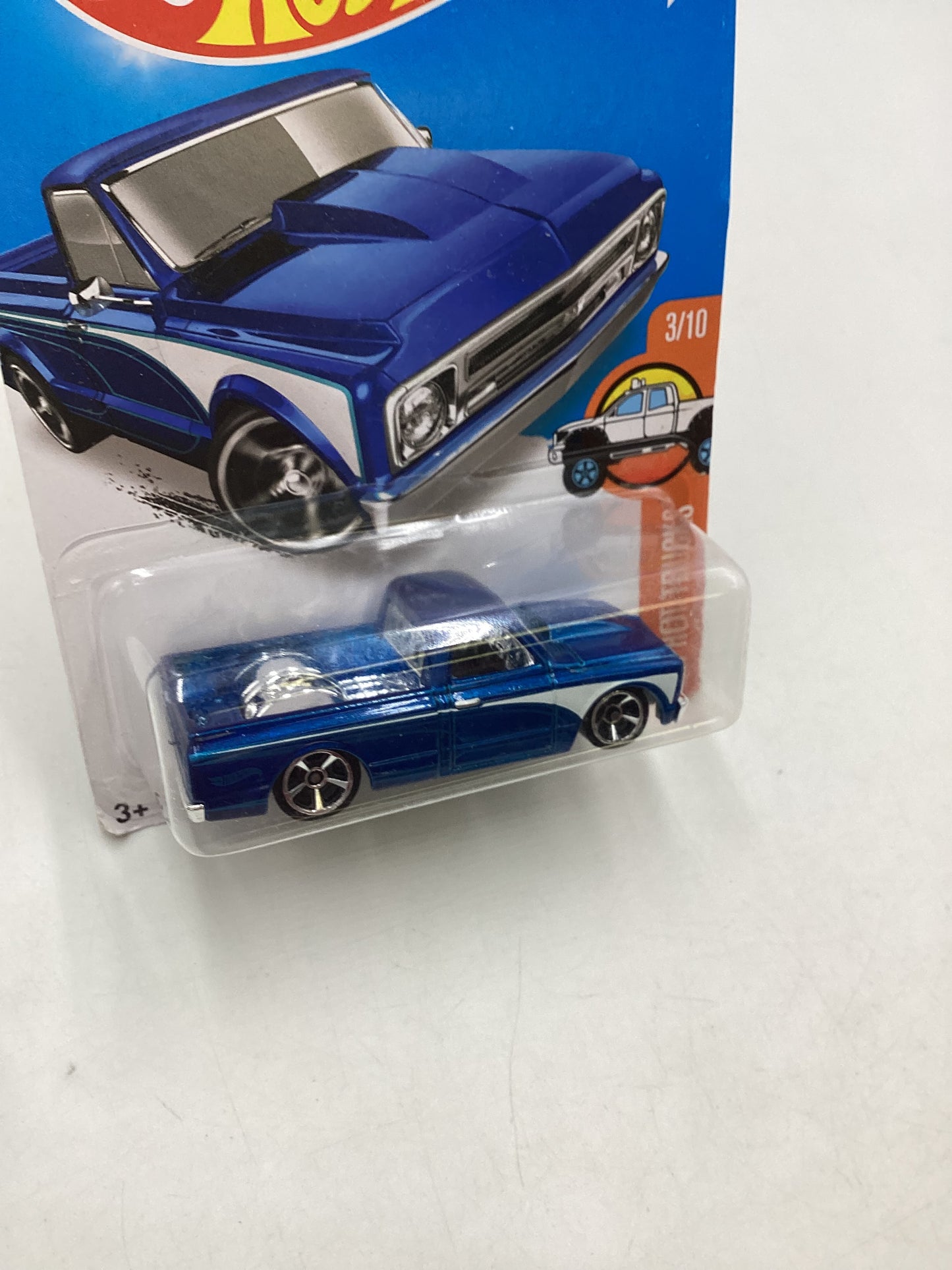 2016 Hot wheels #143 67 Chevy C10 Blue 6B