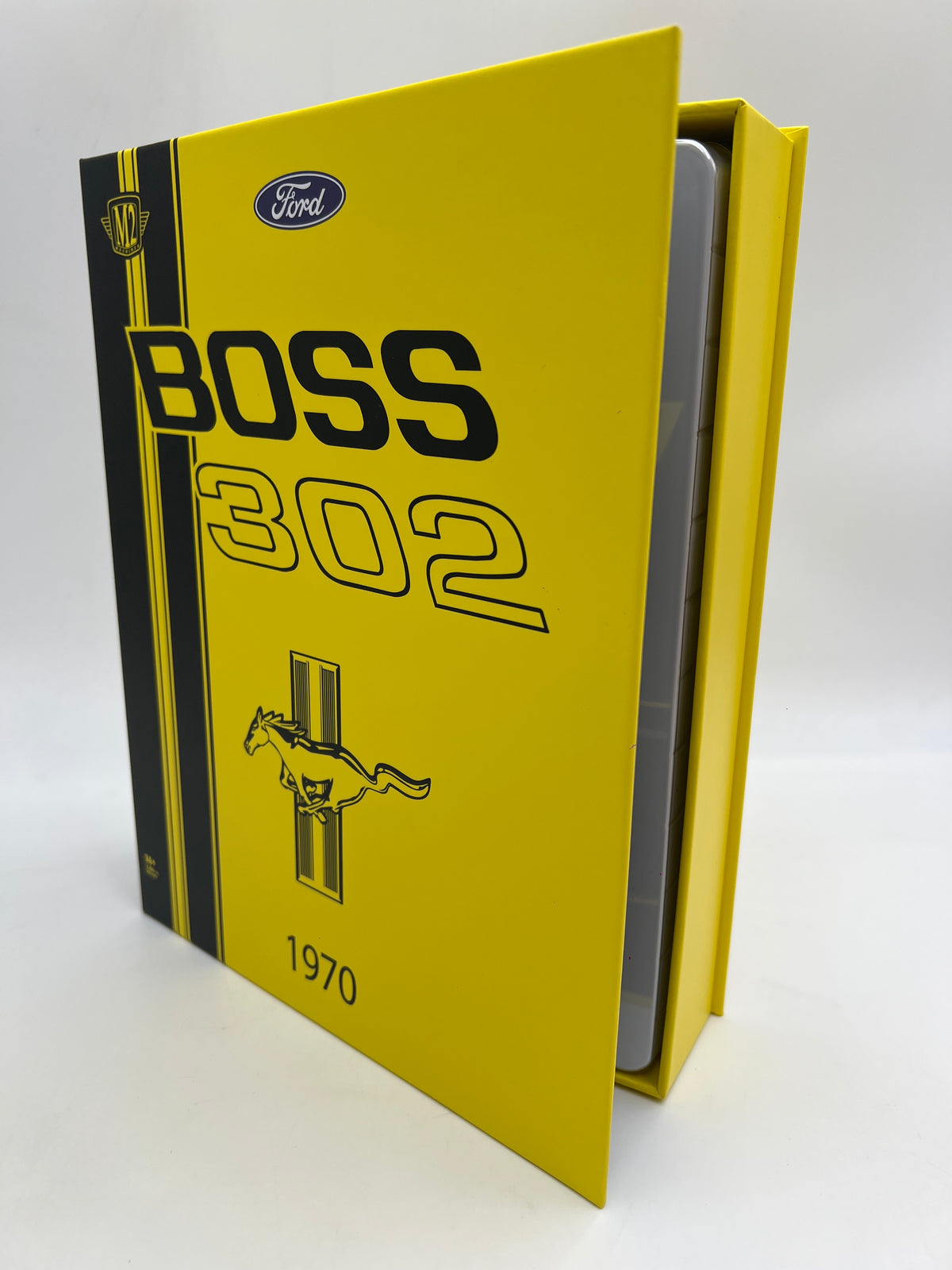 2026 M2 Machines 1/64 Shadow Box 1970 Ford Mustang Boss 302 Yellow