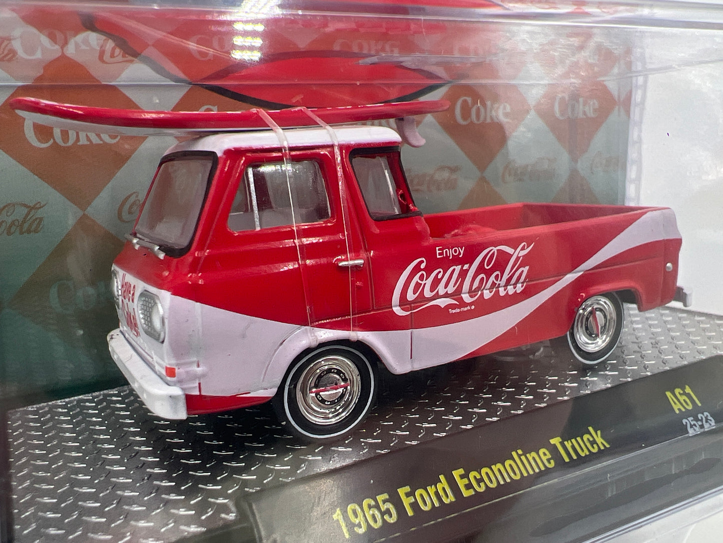 M2 Machines A61 Coca Cola 1965 Ford Econoline Truck 194B