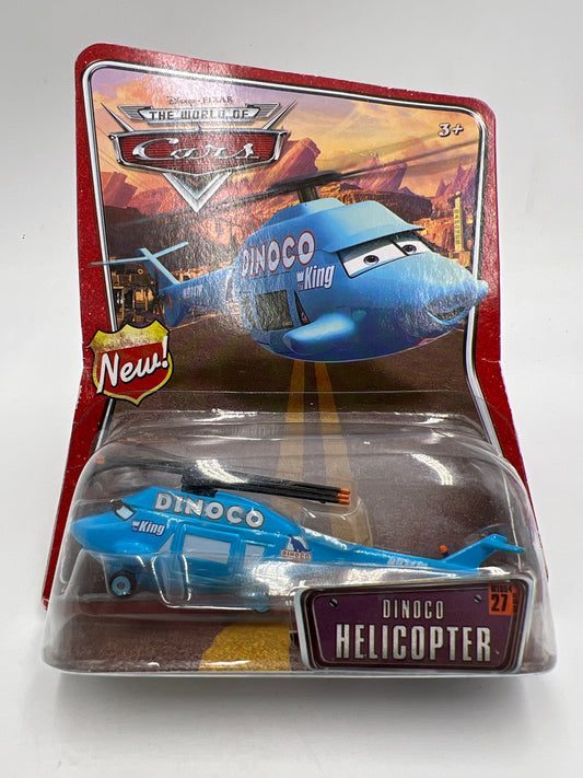 Disney Pixar The World Of Cars #27 Dinoco Helicopter 1