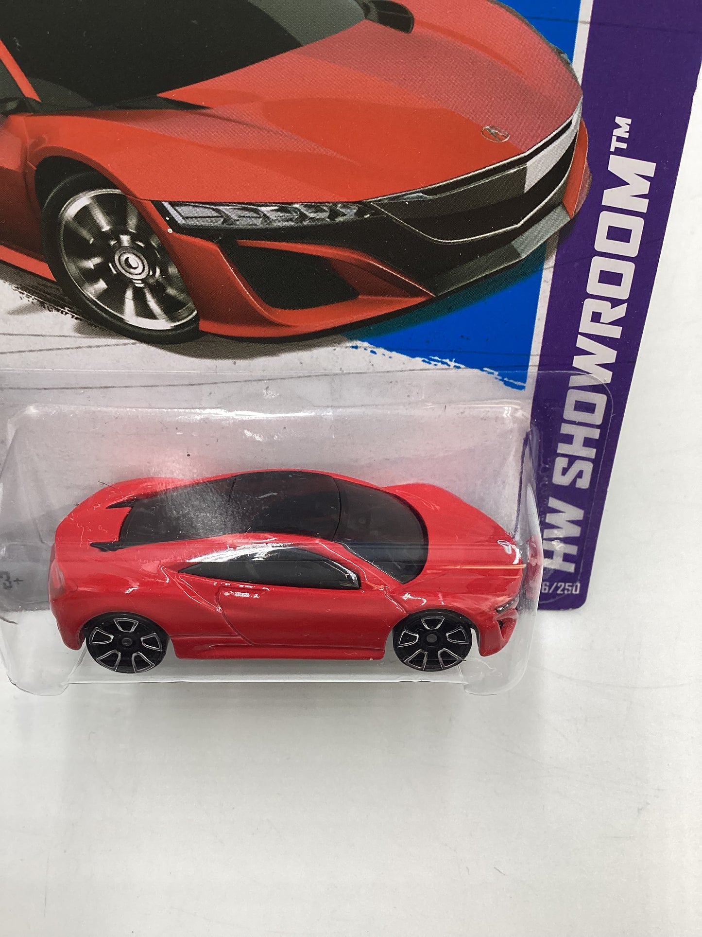 2013 Hot wheels Showroom #156 12 Acura NSX Concept Red 105C