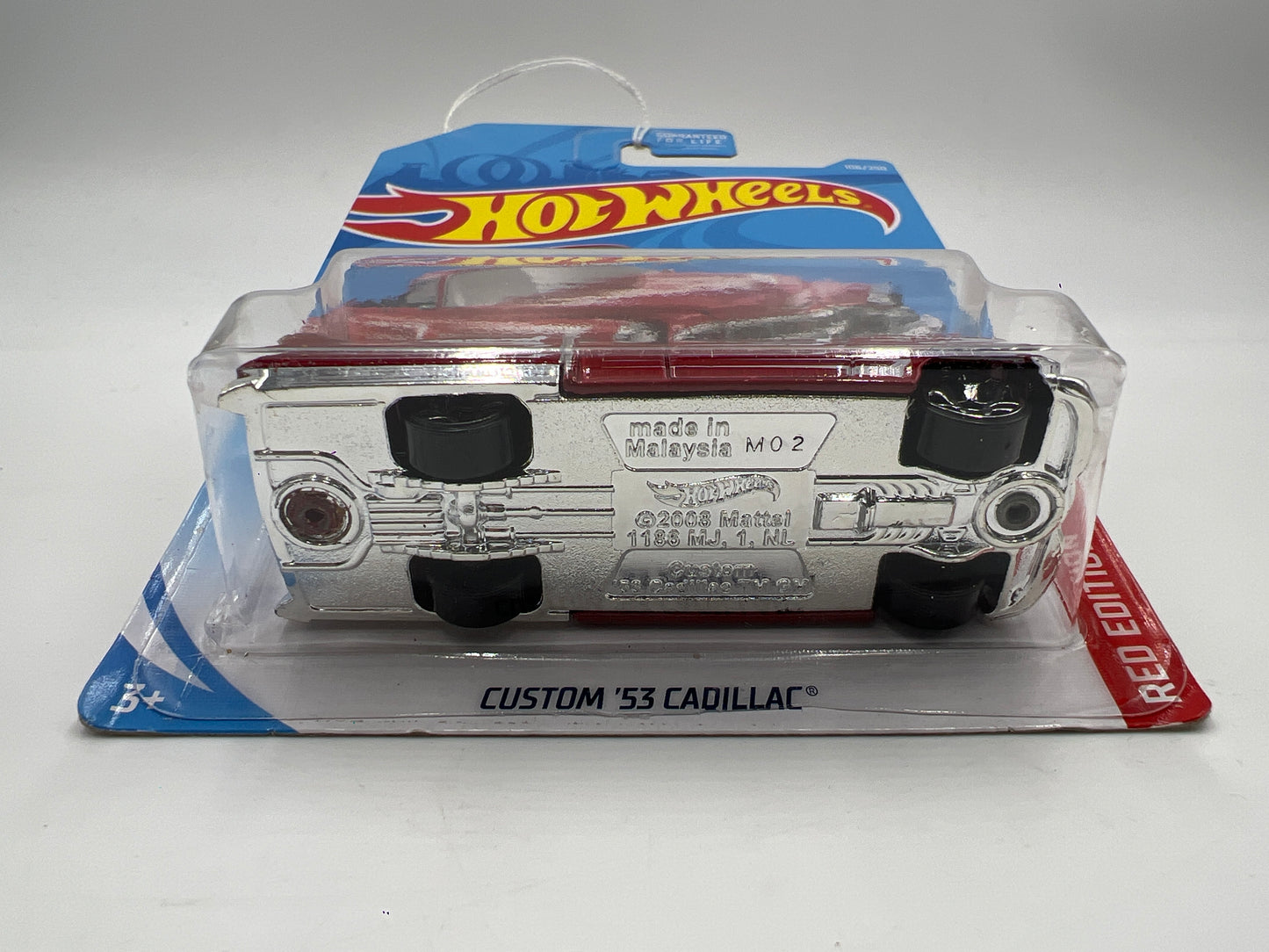2019 Hot Wheels Target Exclusive Red Edition #106 Custom 53 Cadillac Red 147E