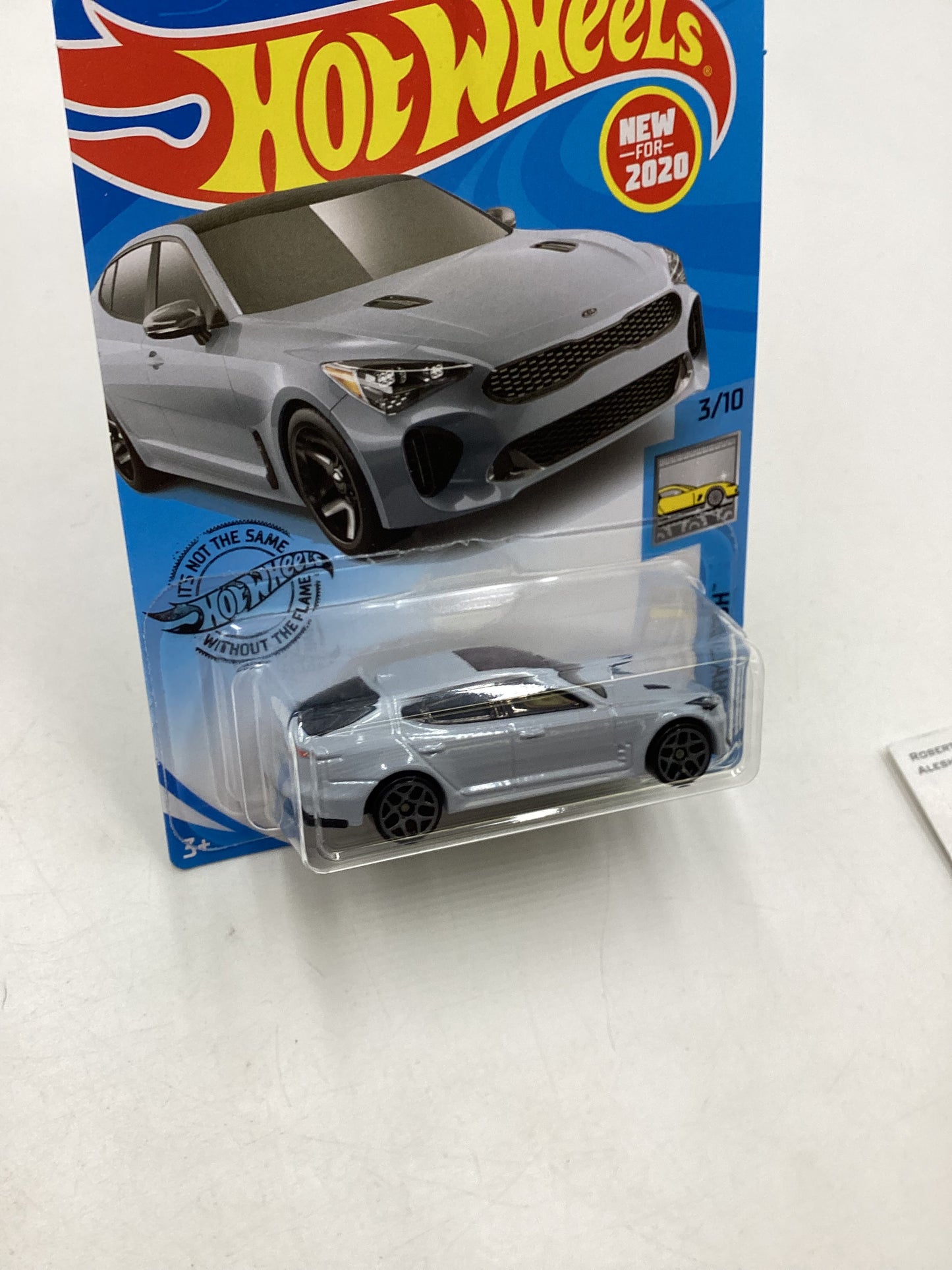 2020 Hot Wheels #198 Kia Stinger GT Grey 47G