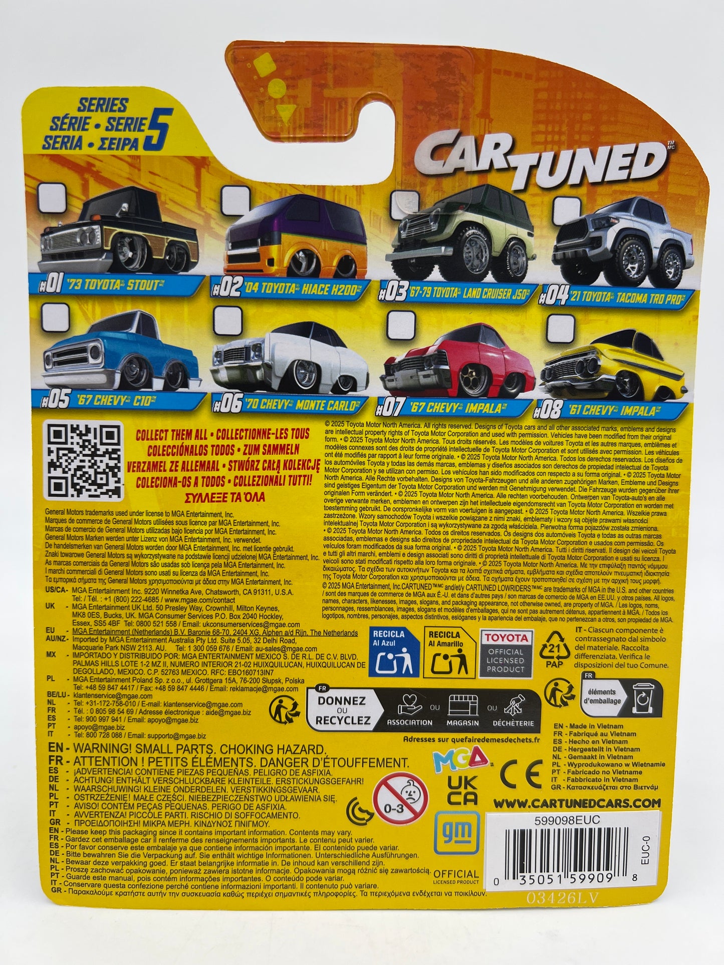 MGA Car Tuned Hobby Exclusive Series 5 #1 73 Toyota Stout Black 186A