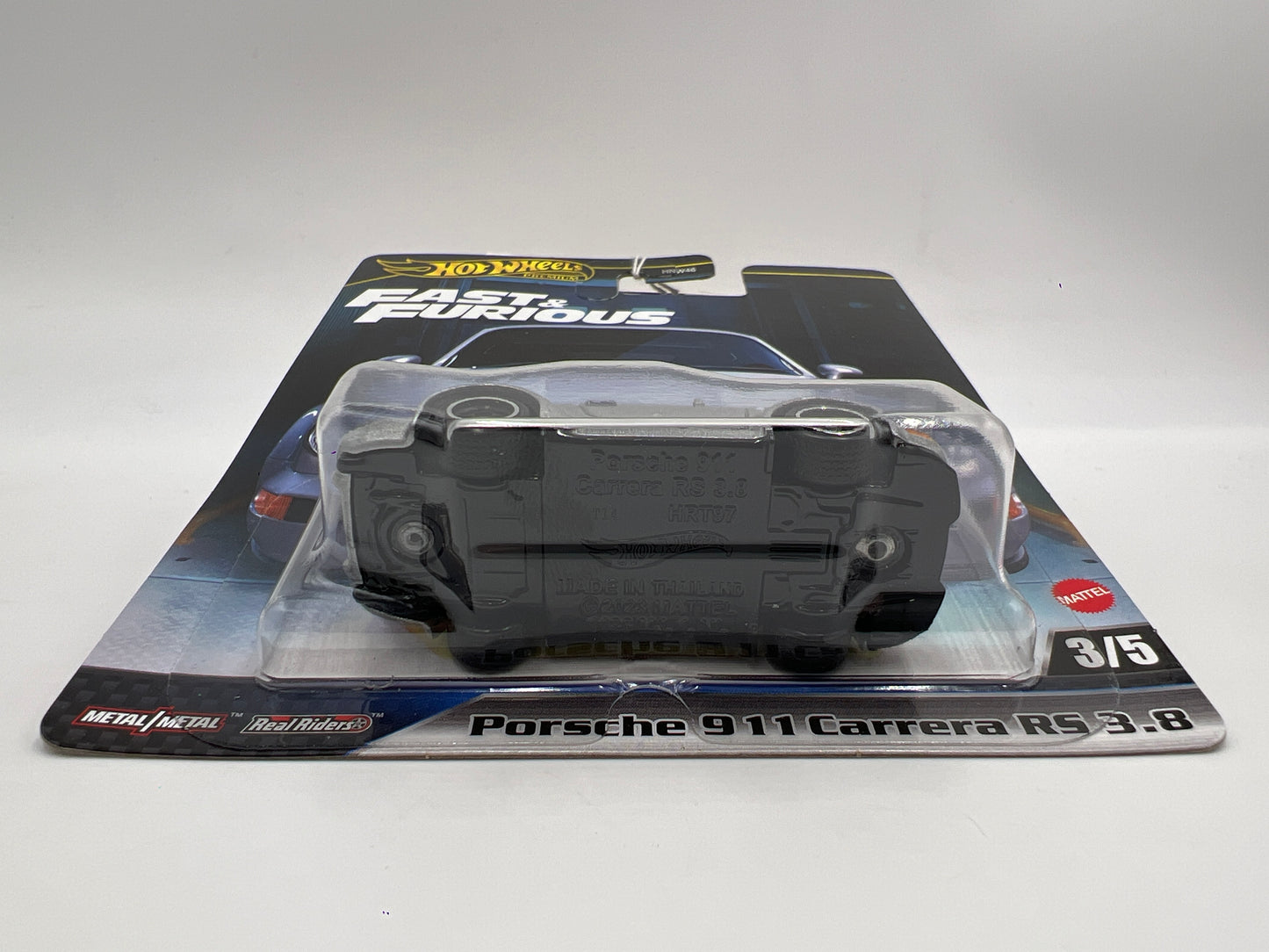 Hot Wheels Premium Fast and Furious #3 Porsche 911 Carrera RS 3.8 Silver 246M