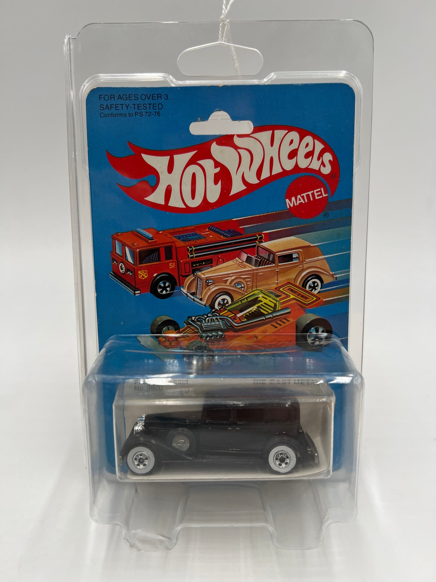 Hot Wheels Original 1982 #3920 Classic Packard Black W/Protector