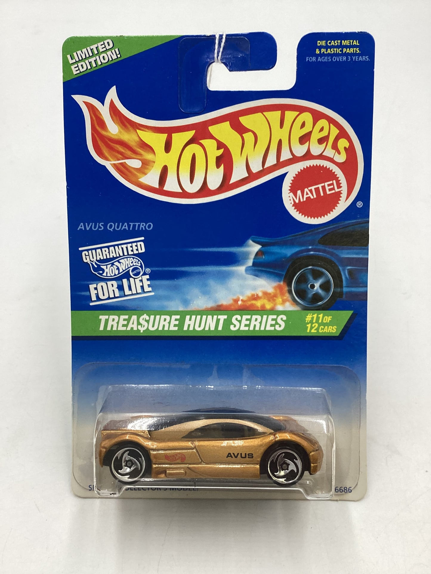 1997 Hot Wheels Treasure Hunt 11/12 Avus Quattro #588 274C