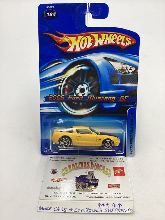 2006 Hot Wheels #184 2005 Ford Mustang GT