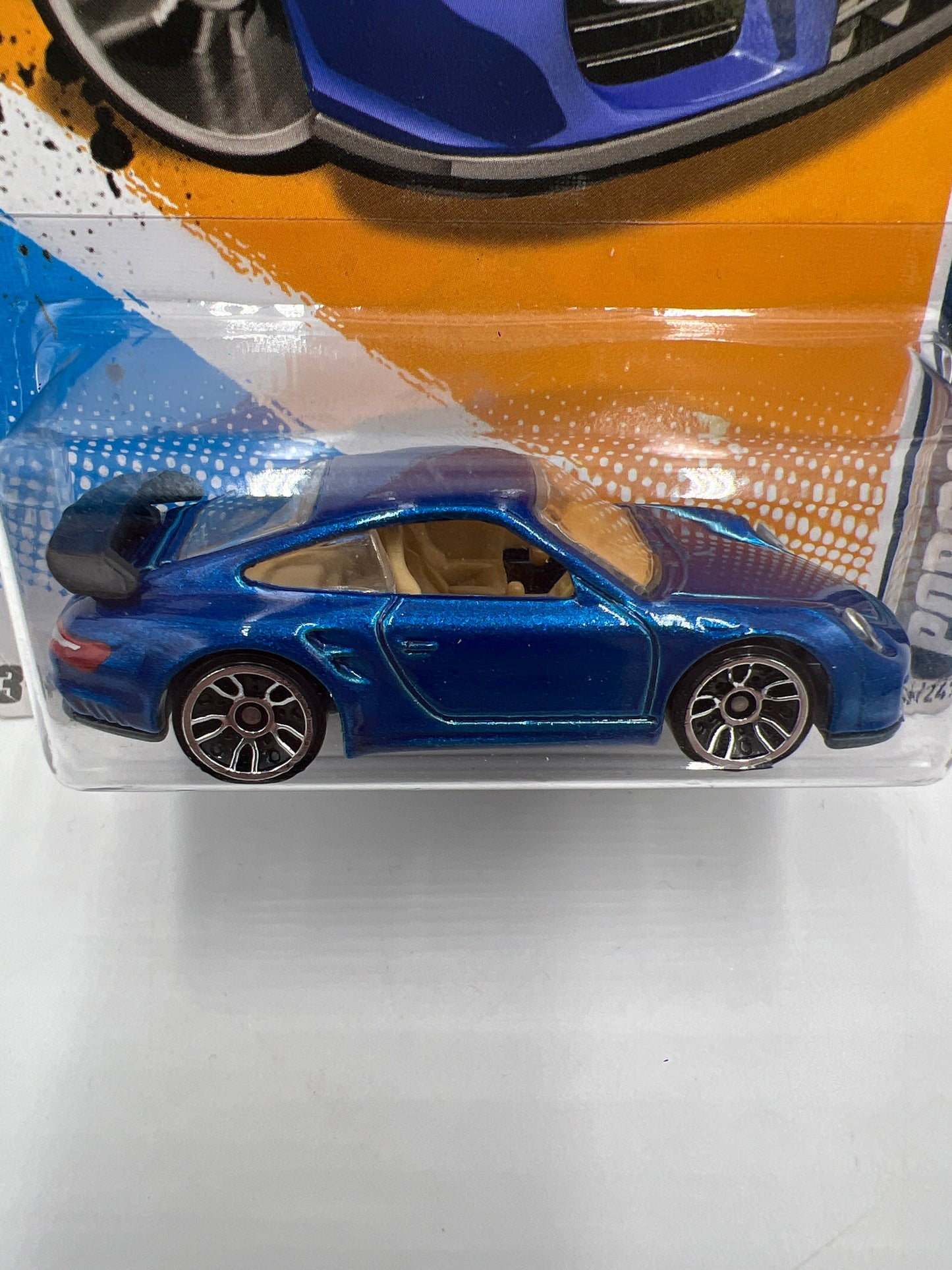 2012 Hot Wheels All Stars #124 Porsche 911 GT2 Blue