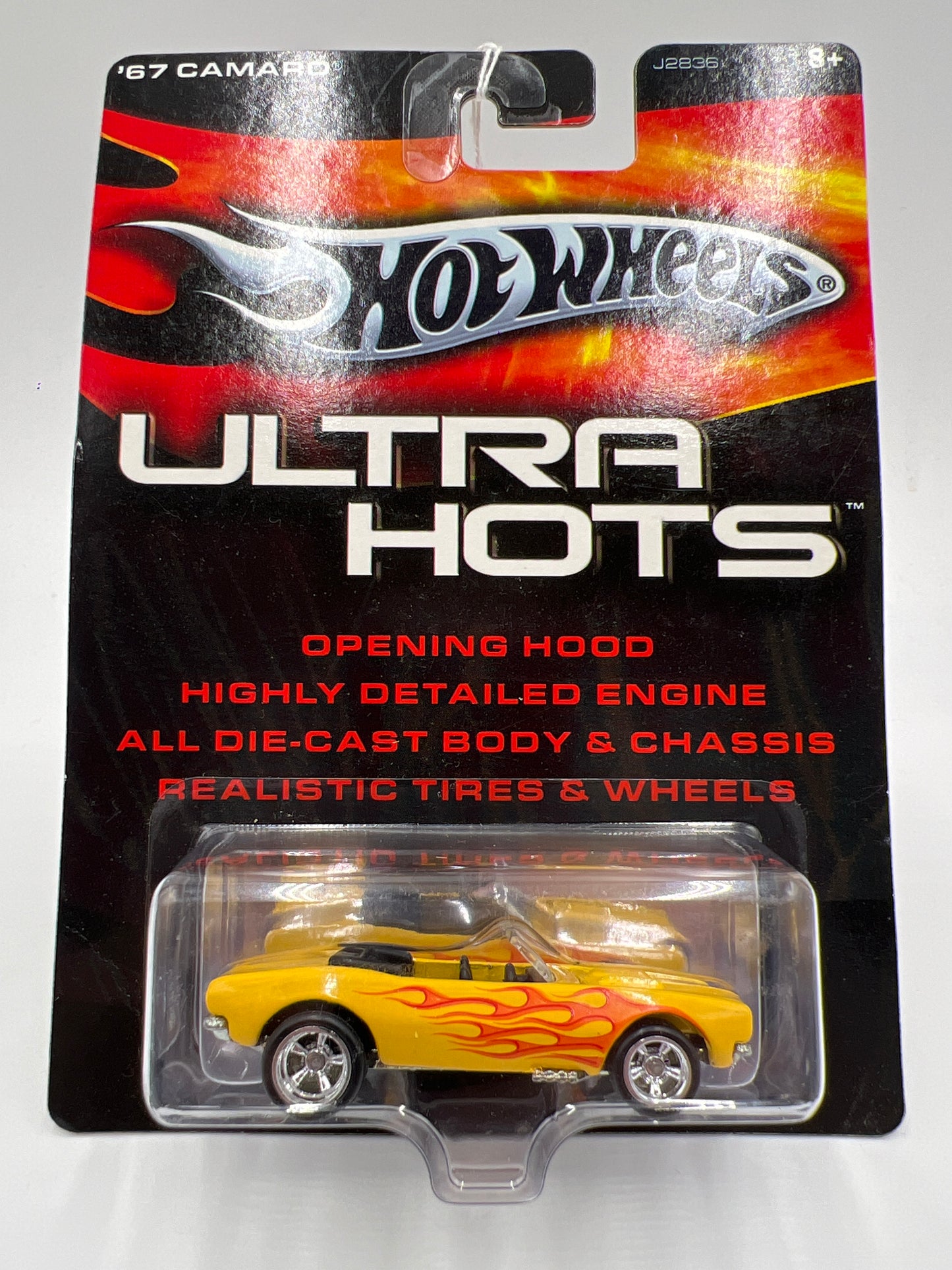 2006 Hot Wheels Premium Ultra Hots 67 Camaro Yellow 245L