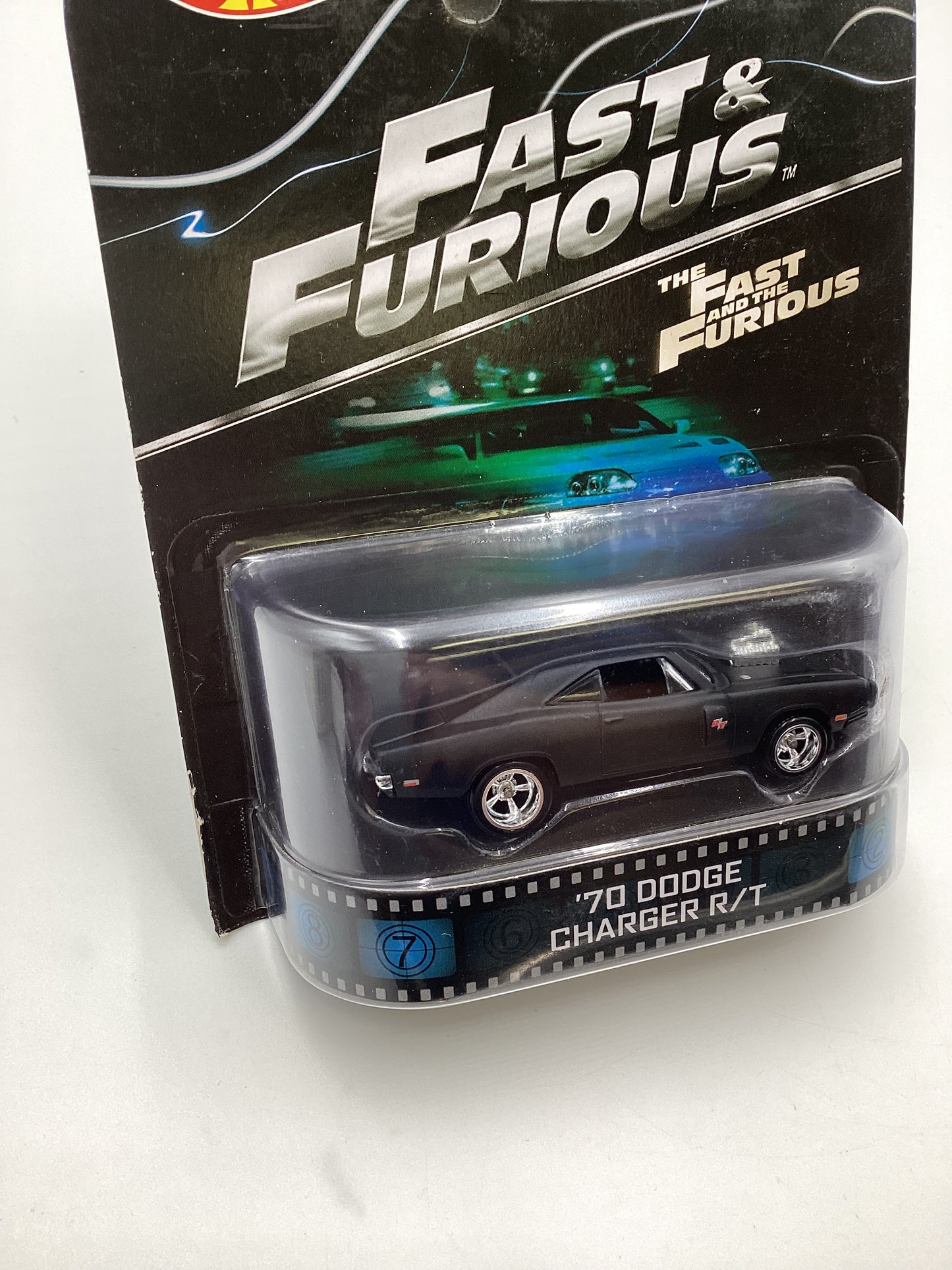 2014 Hot wheels Retro Entertainment Fast & Furious 70 Dodge Charger R/T Black 242B