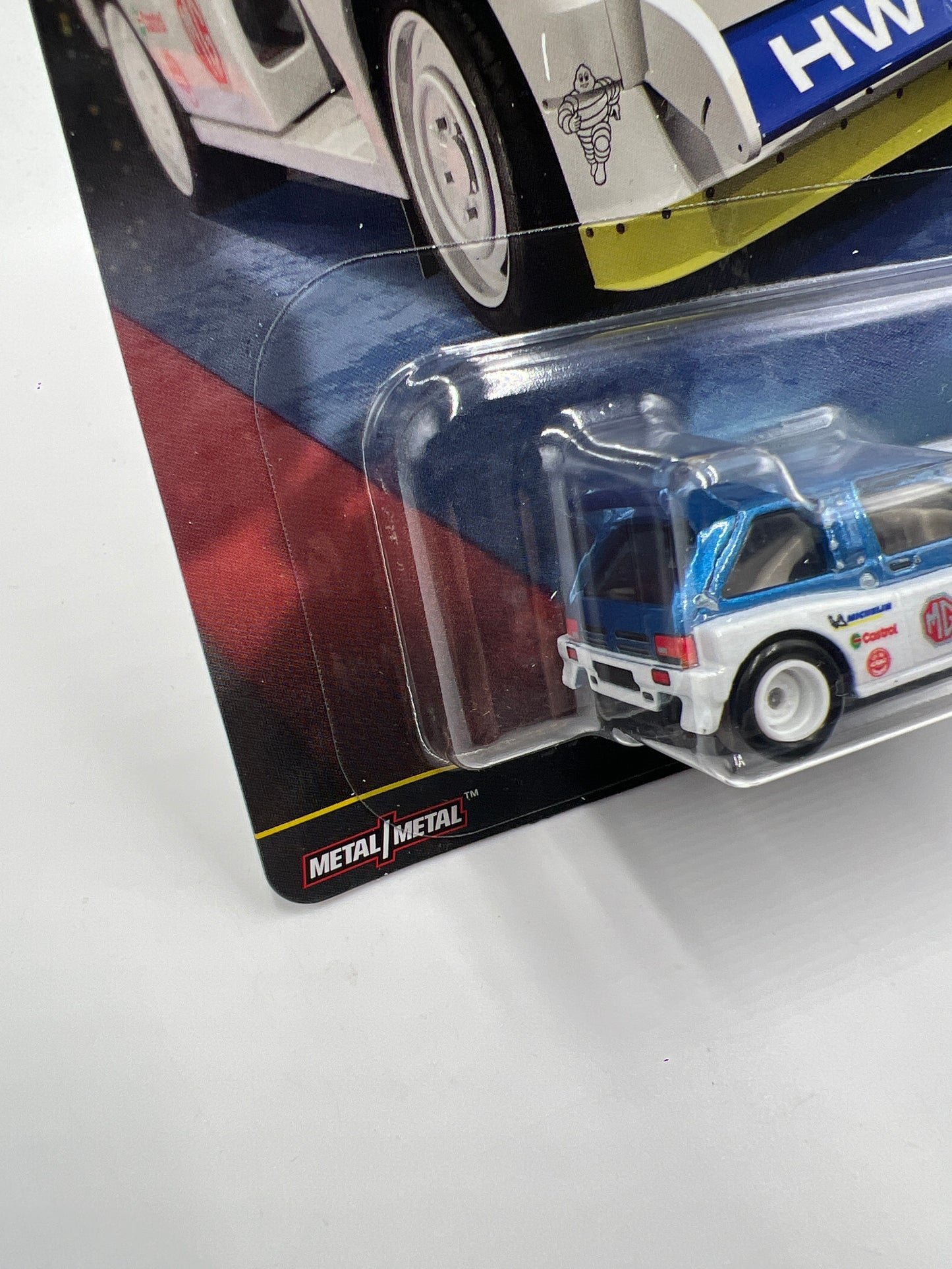 2025 Hot Wheels Car Culture Hammer Drops #3 MG Metro 6R4 Blue/White 252D