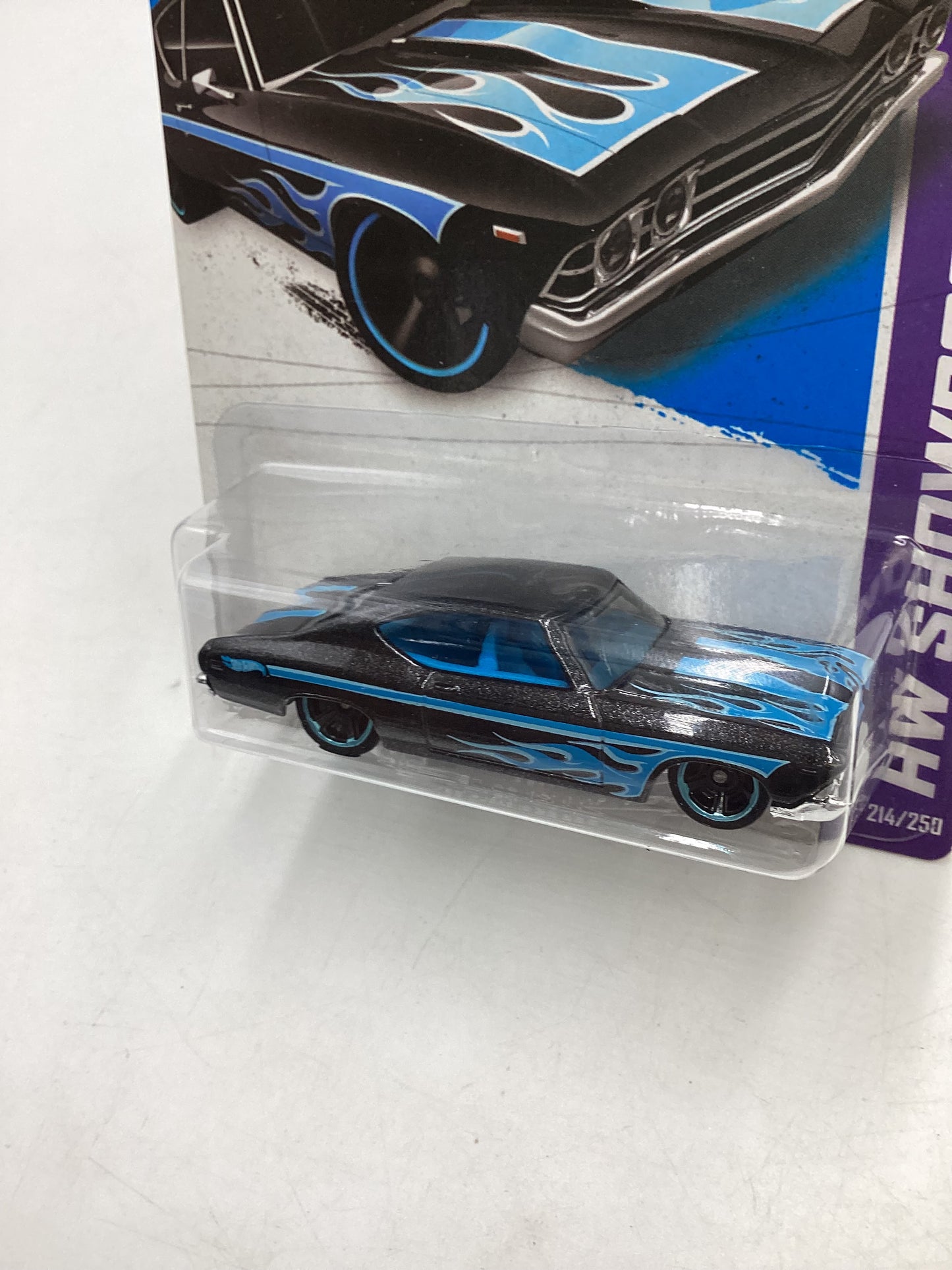 2013 Hot Wheels #214 Chevelle SS 396 Black 5B