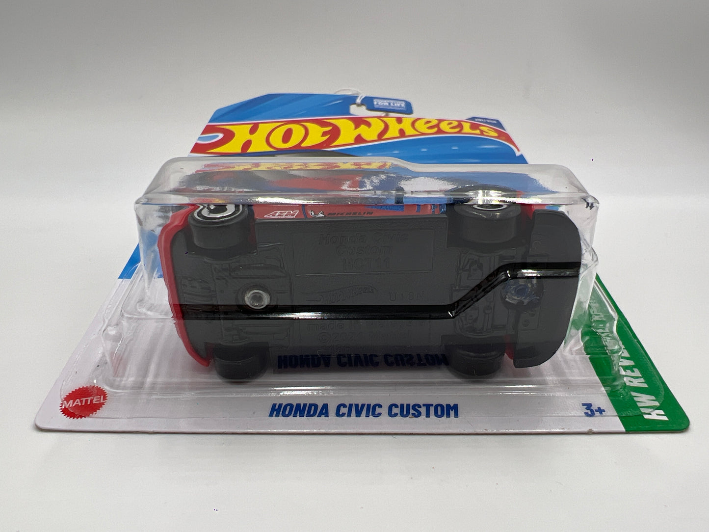 2025 Hot Wheels L Case Reverse Rake #201 Honda Civic Custom 77C