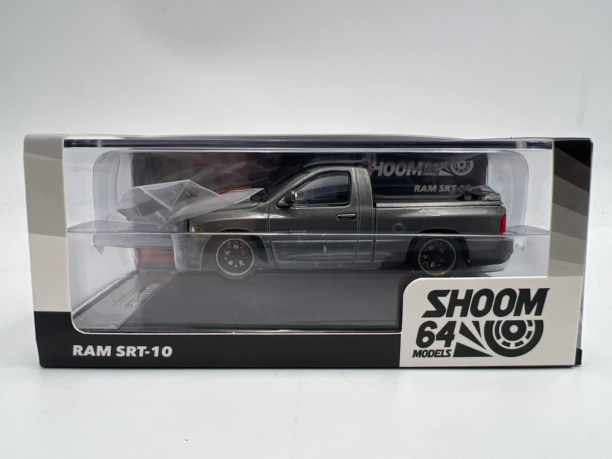 Shoom 64 Models 1:64 #16 Dodge Ram SRT-10 Gray W/Accessories