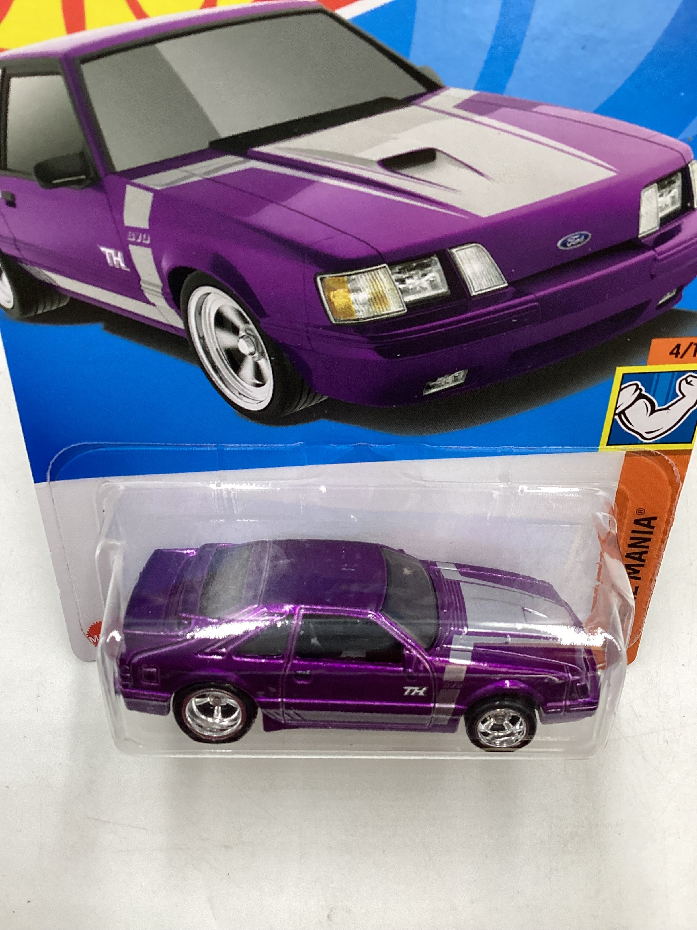 Hot Wheels deals 84 mustang SVO Super Treasure hunt