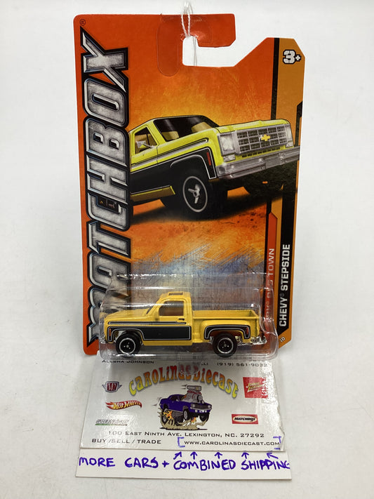 Matchbox MBX Old Town #6 Chevy Stepside Yellow