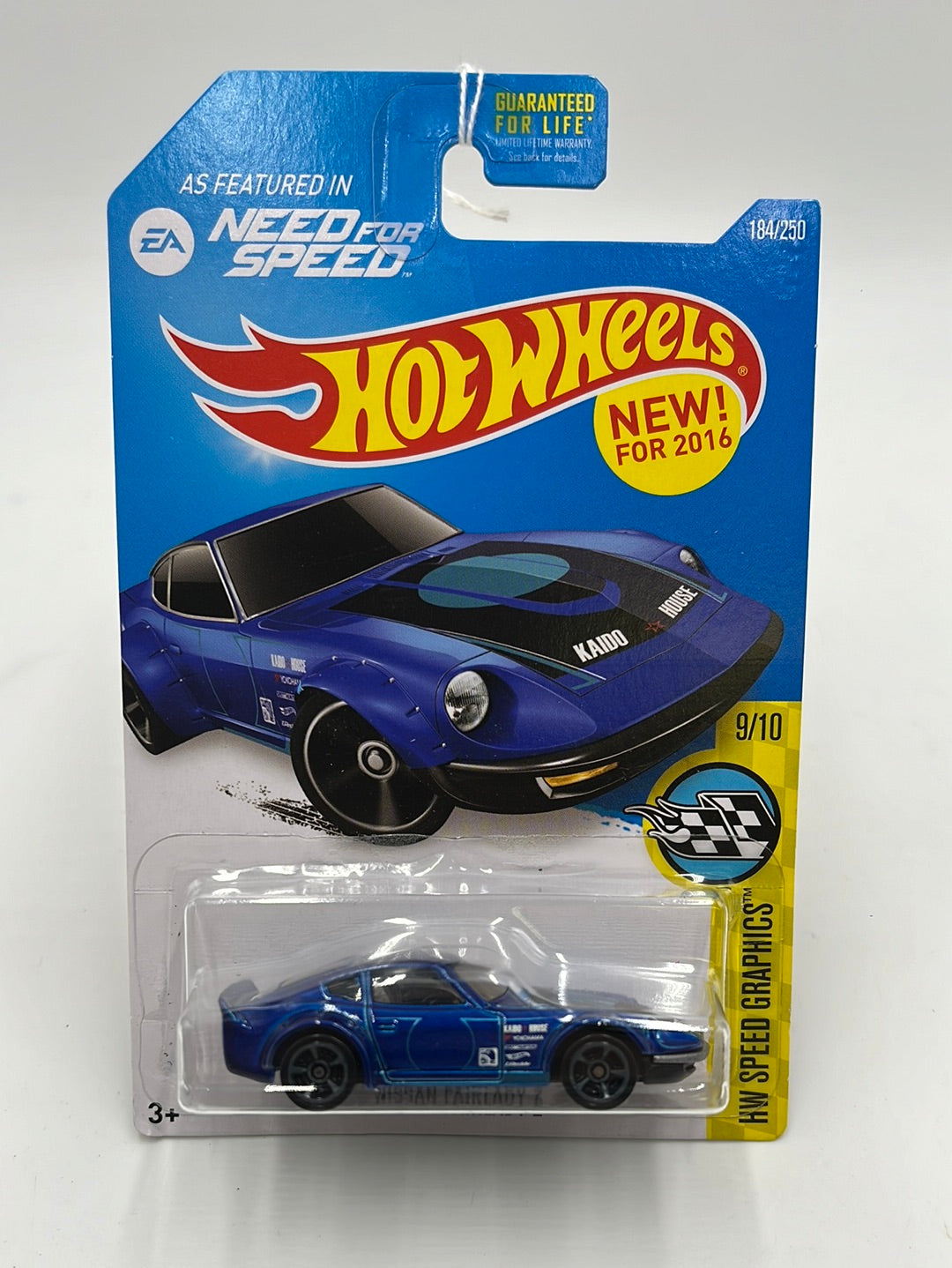 Hot Wheels 2016 Speed Graphics Need For Speed Nissan Fairlady Z 184/250 80E