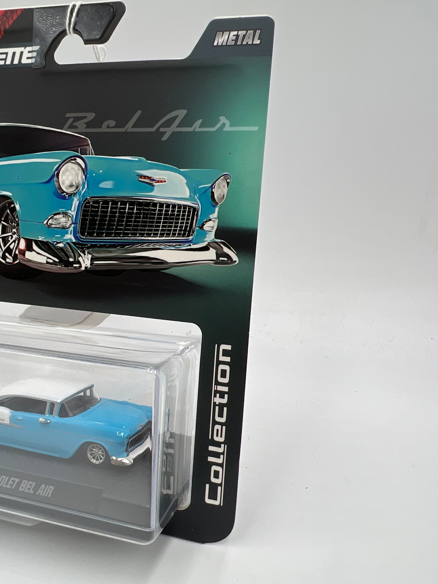 2025 Majorette Metal Collection Series 1995 Chevrolet Bel Air Blue/White 112G