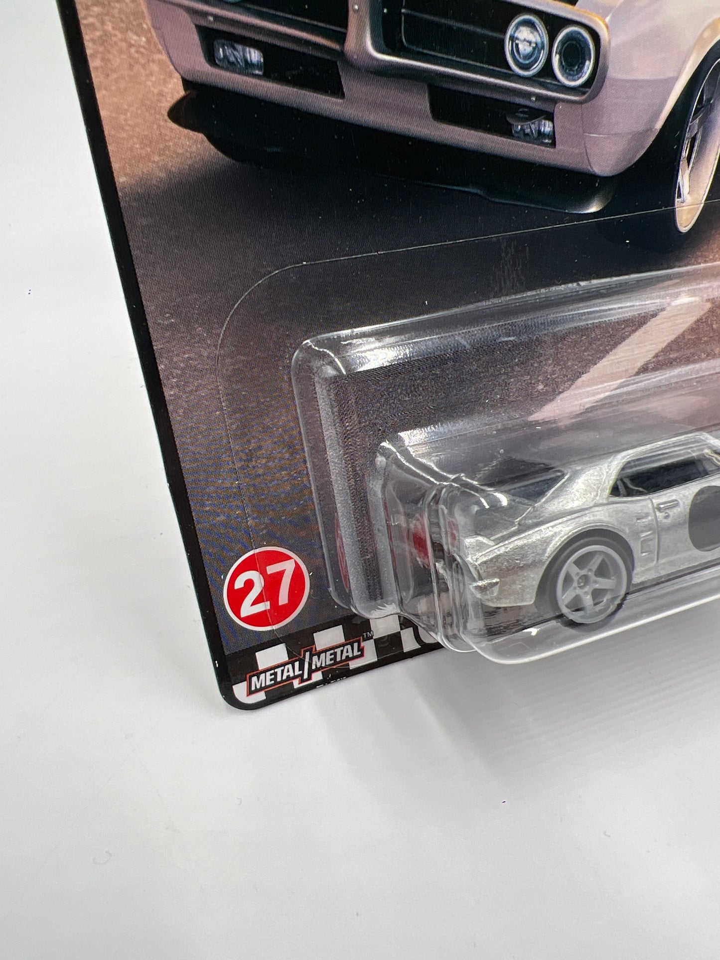 Hot Wheels Premium Boulevard #27 Custom 67 Pontiac Firebird Silver 261E