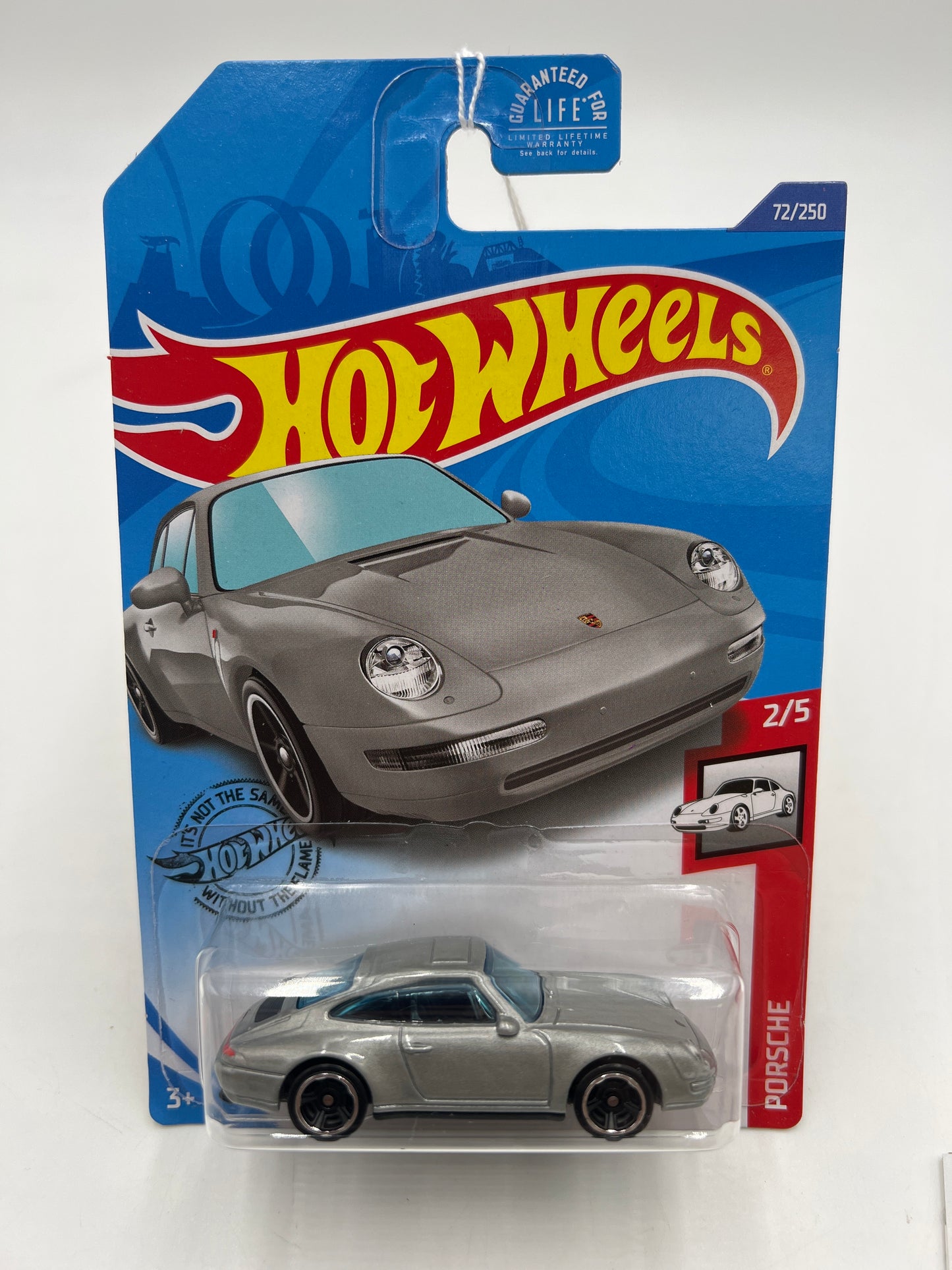 2020 Hot Wheels #72 Kroger Exclusive 96 Porsche Carrera Silver