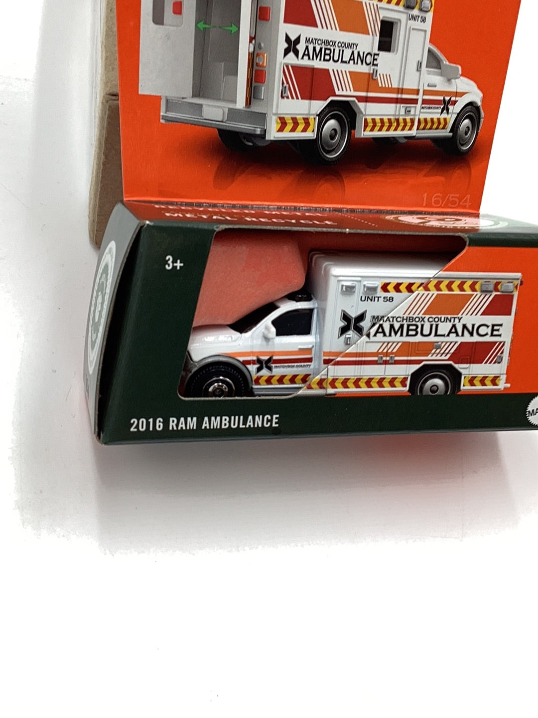 2024 Matchbox Moving Parts 2016 Ram Ambulance 169E