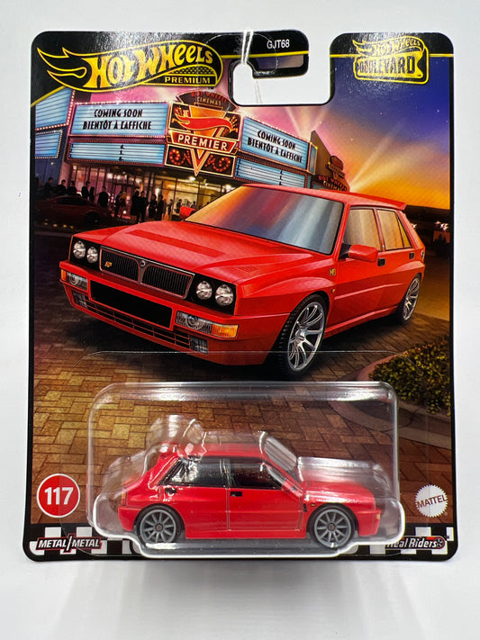 2025 Hot Wheels Premium Boulevard #117 Lancia Delta Integrale Red 263F