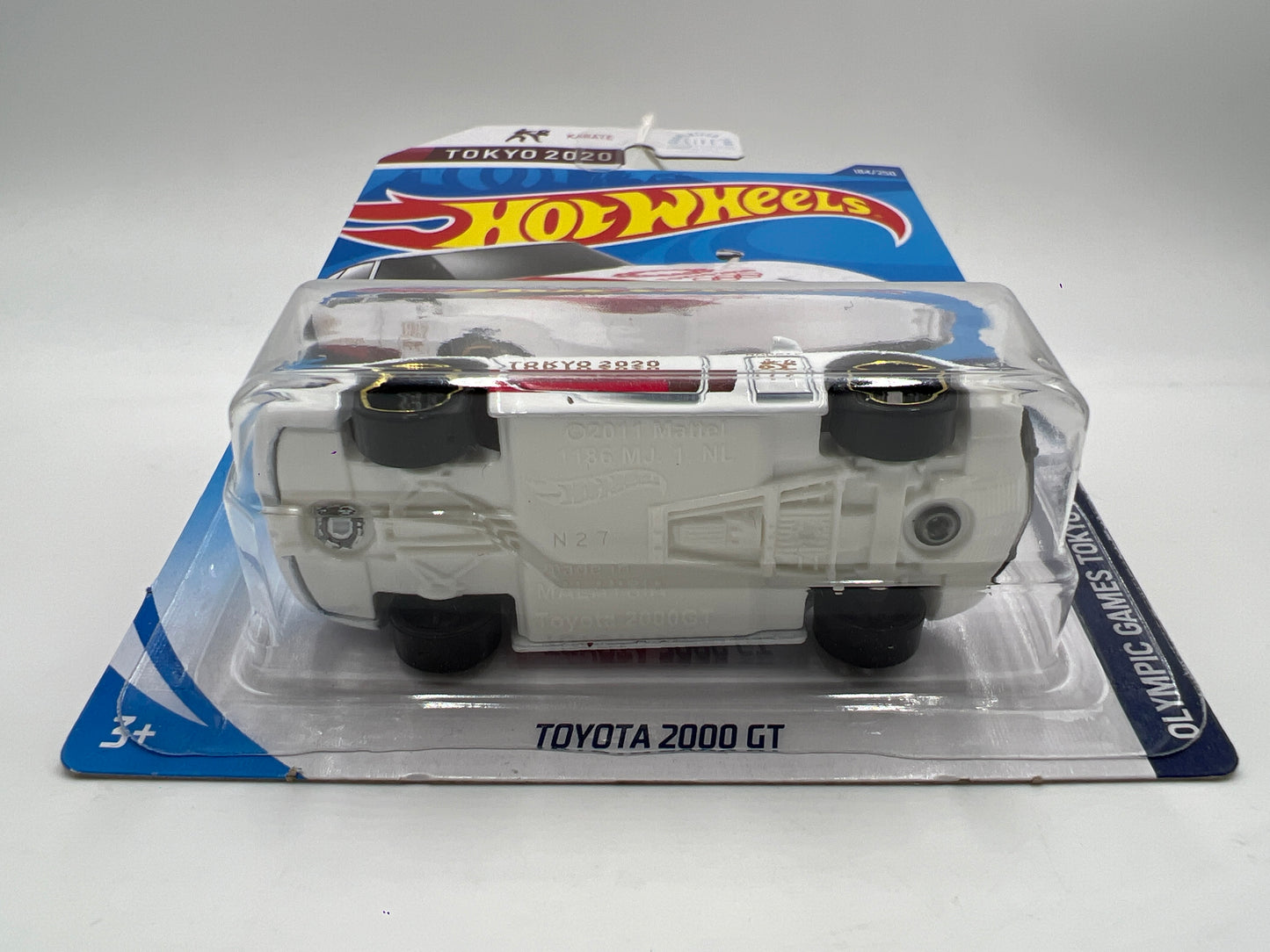 2020 Hot Wheels Olympic Games Tokyo #184 Toyota 2000 GT White 92D