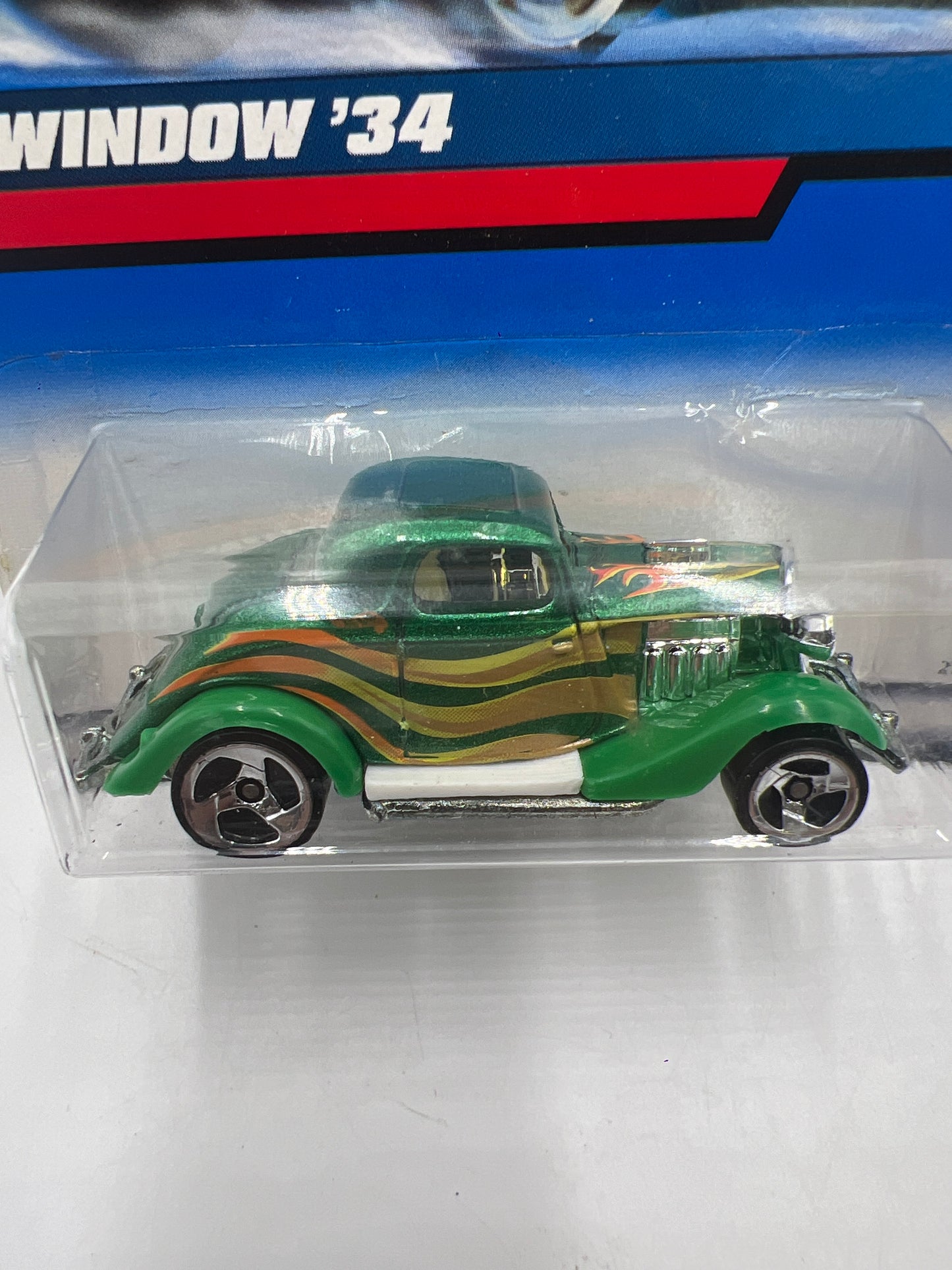 2000 Hot Wheels #132 3-Window 34 Green 35C