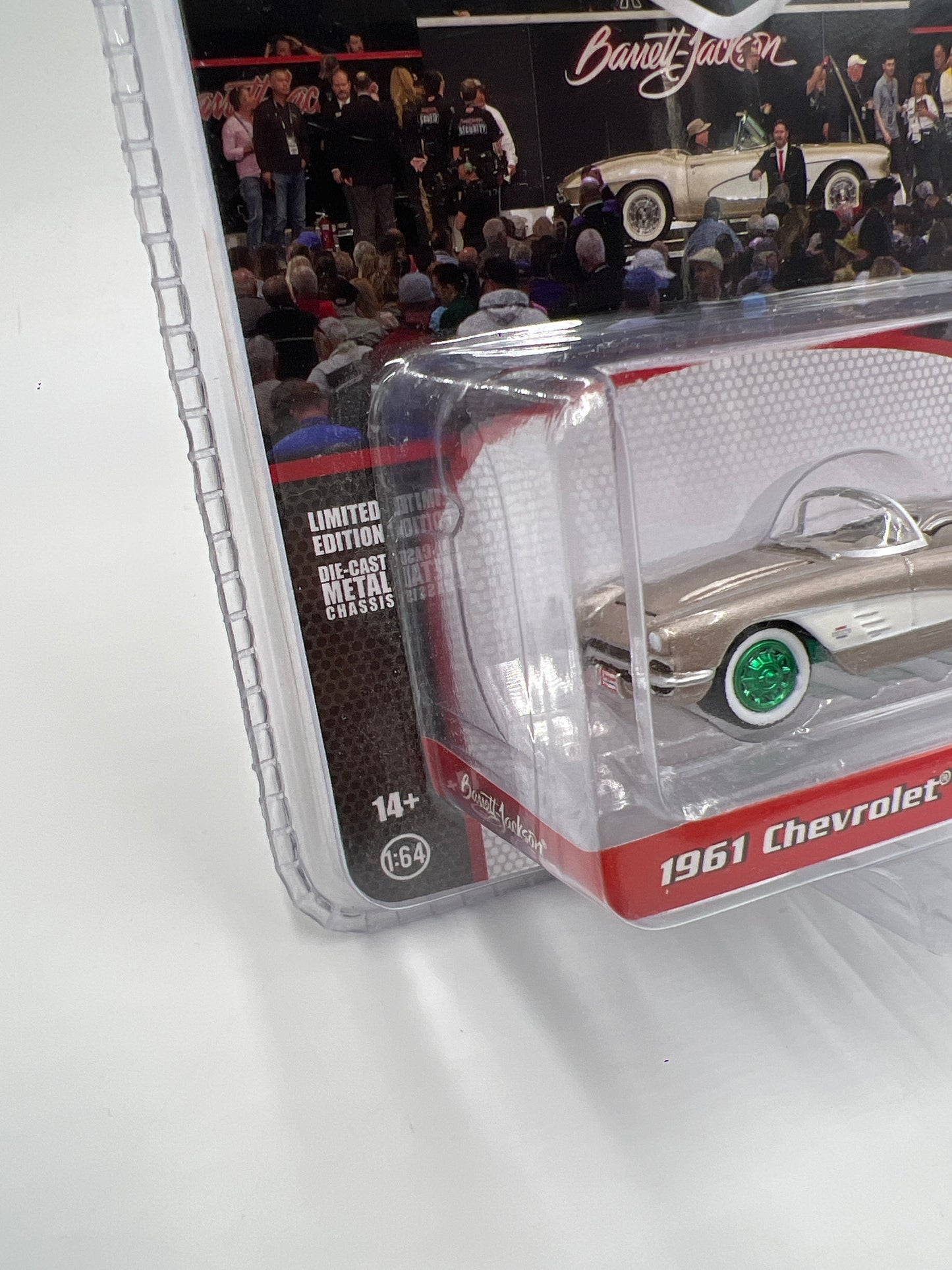 Greenlight Barrett Jackson 50th Anniversary Series 13 CHASE 1961 Chevrolet Corvette Convertible
