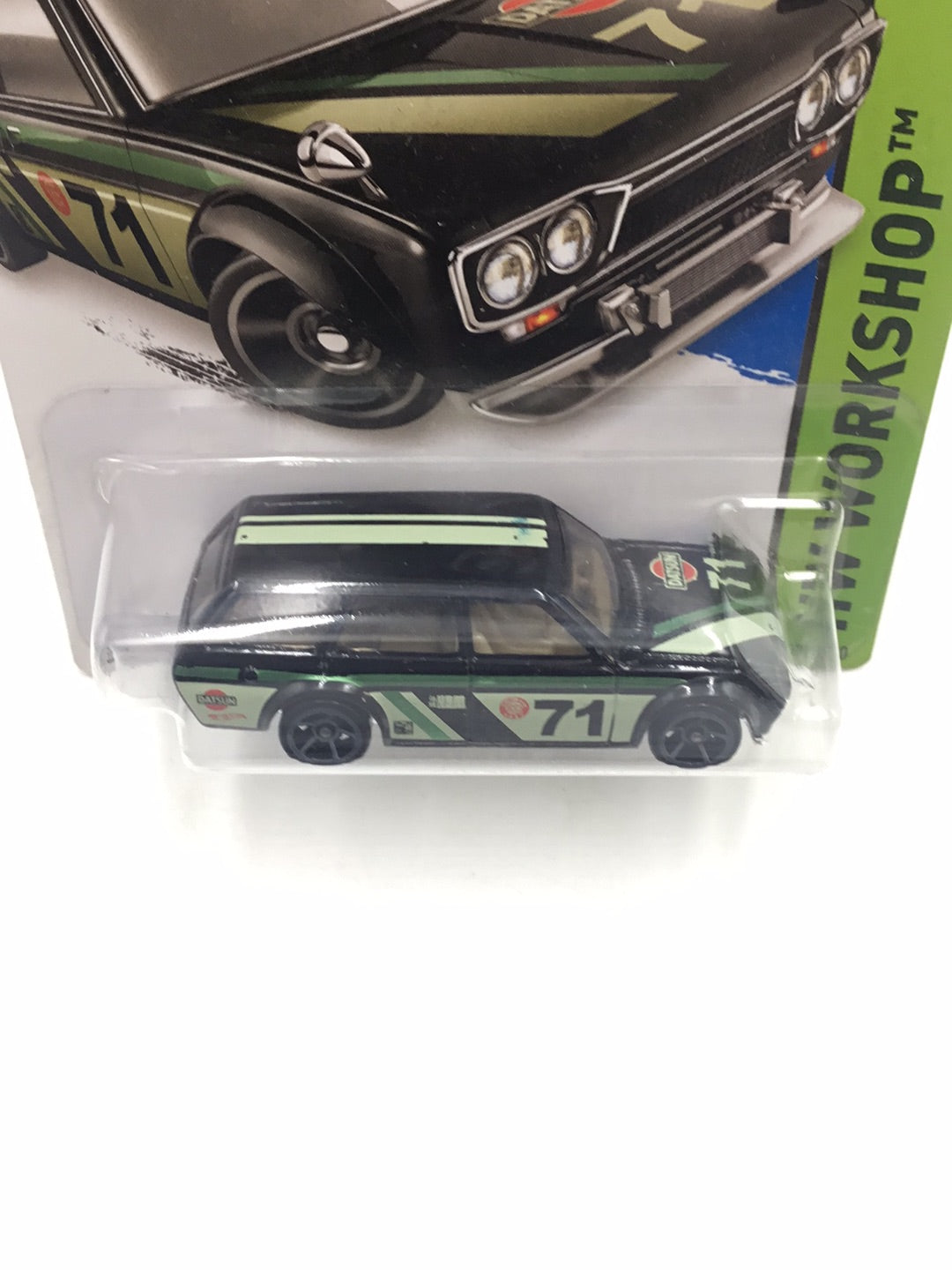 Hot Wheels 2017 71 Datsun Bluebird 510 wagon Kmart exclusive with protector