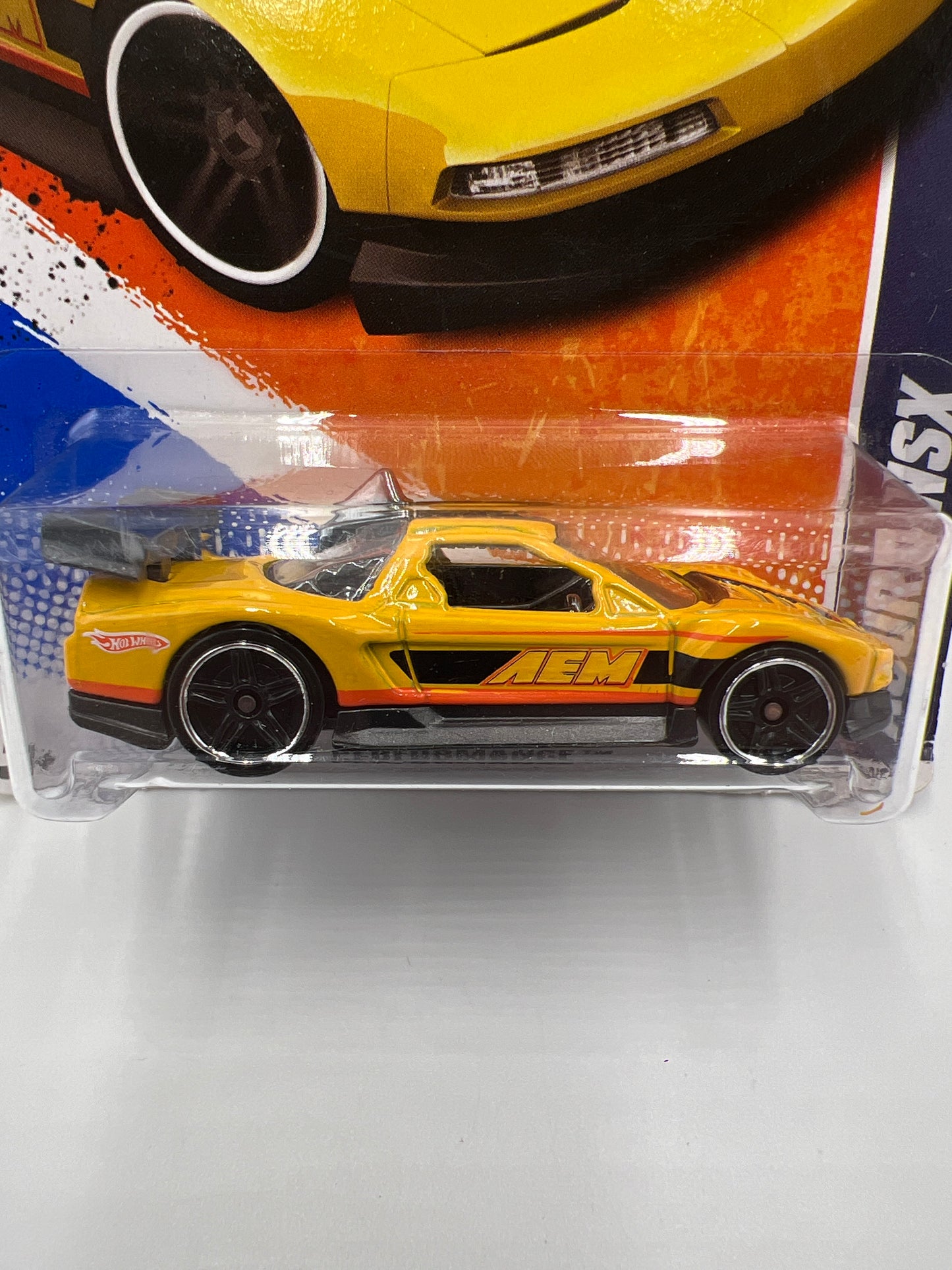 2011 Hot Wheels Performance #131 Acura NSX Yellow