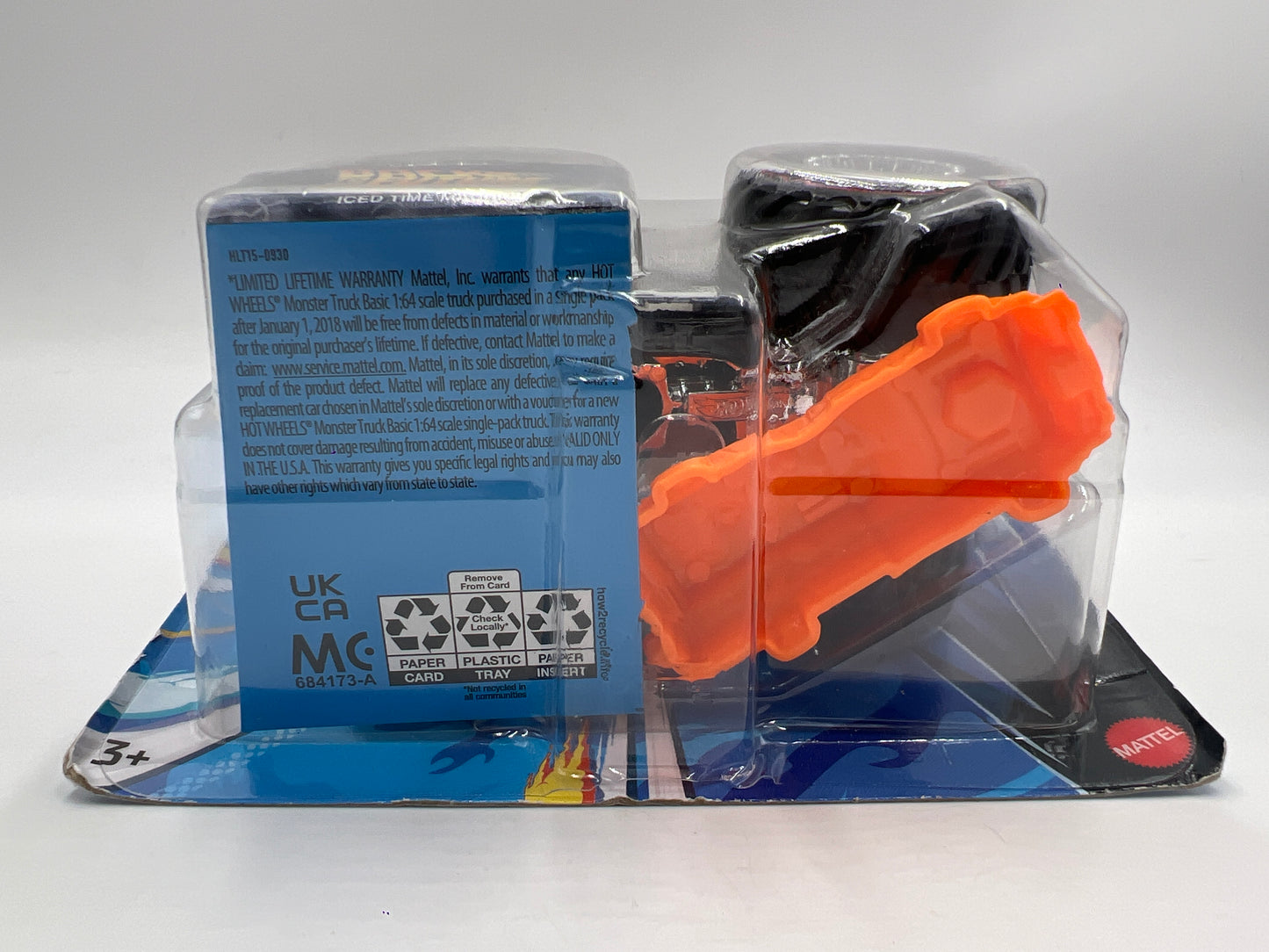 2023 Hot Wheels Monster Trucks Treasure Hunt Back To The Future Iced Time Machine