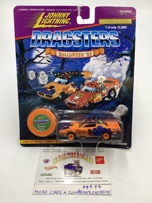 Johnny Lightning Dragsters Halloween 97 Scream Team Orange #8769/15000 186C