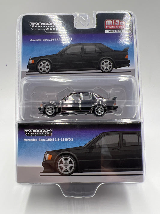Tarmac Works x Global 64 Mijo Exclusives CHASE Mercedes-Benz 190 E 2.5-16 EVO 1