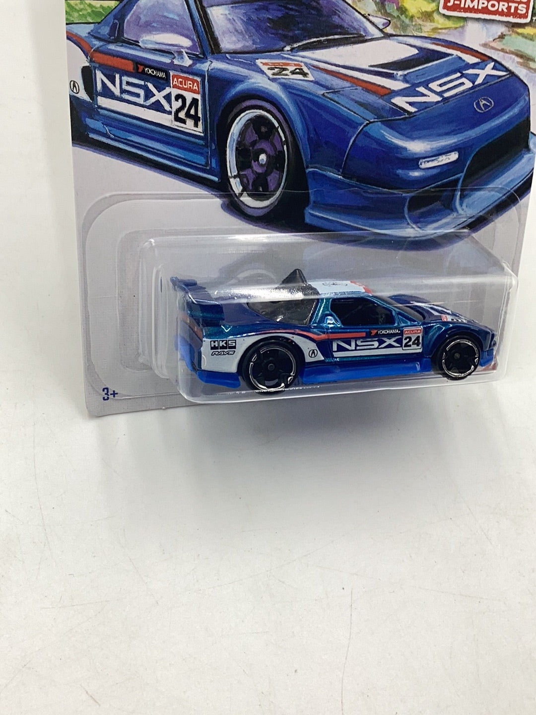 Hot wheels J-Imports Acura NSX Walmart exclusive 5/5 KK5