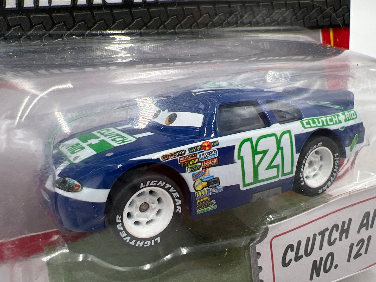 Disney Pixar The World Of Cars Rubber Tires Clutch Aid No 121 137D