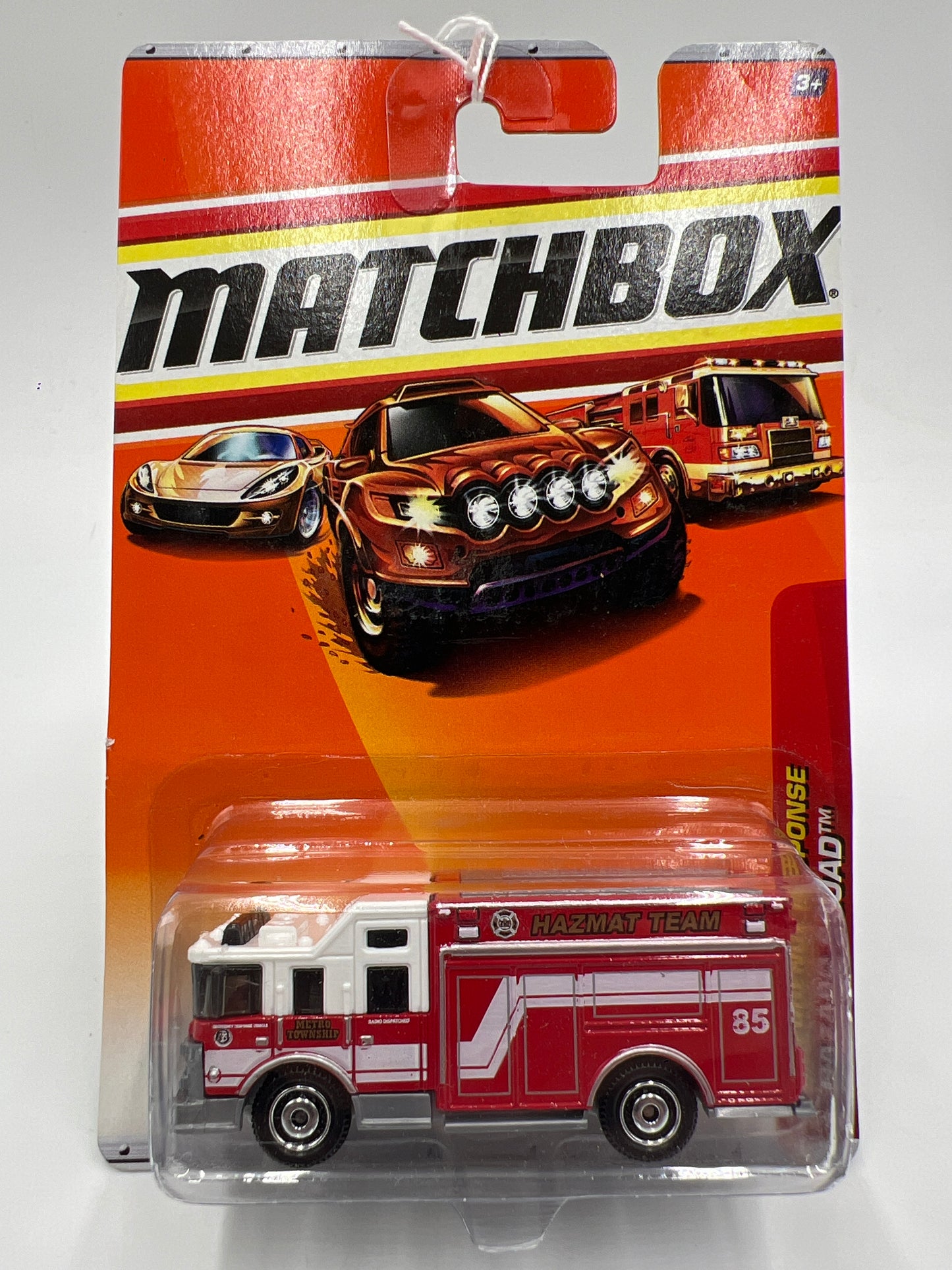 Matchbox Emergency Response #51 Hazard Squad Hazmat Red 216J