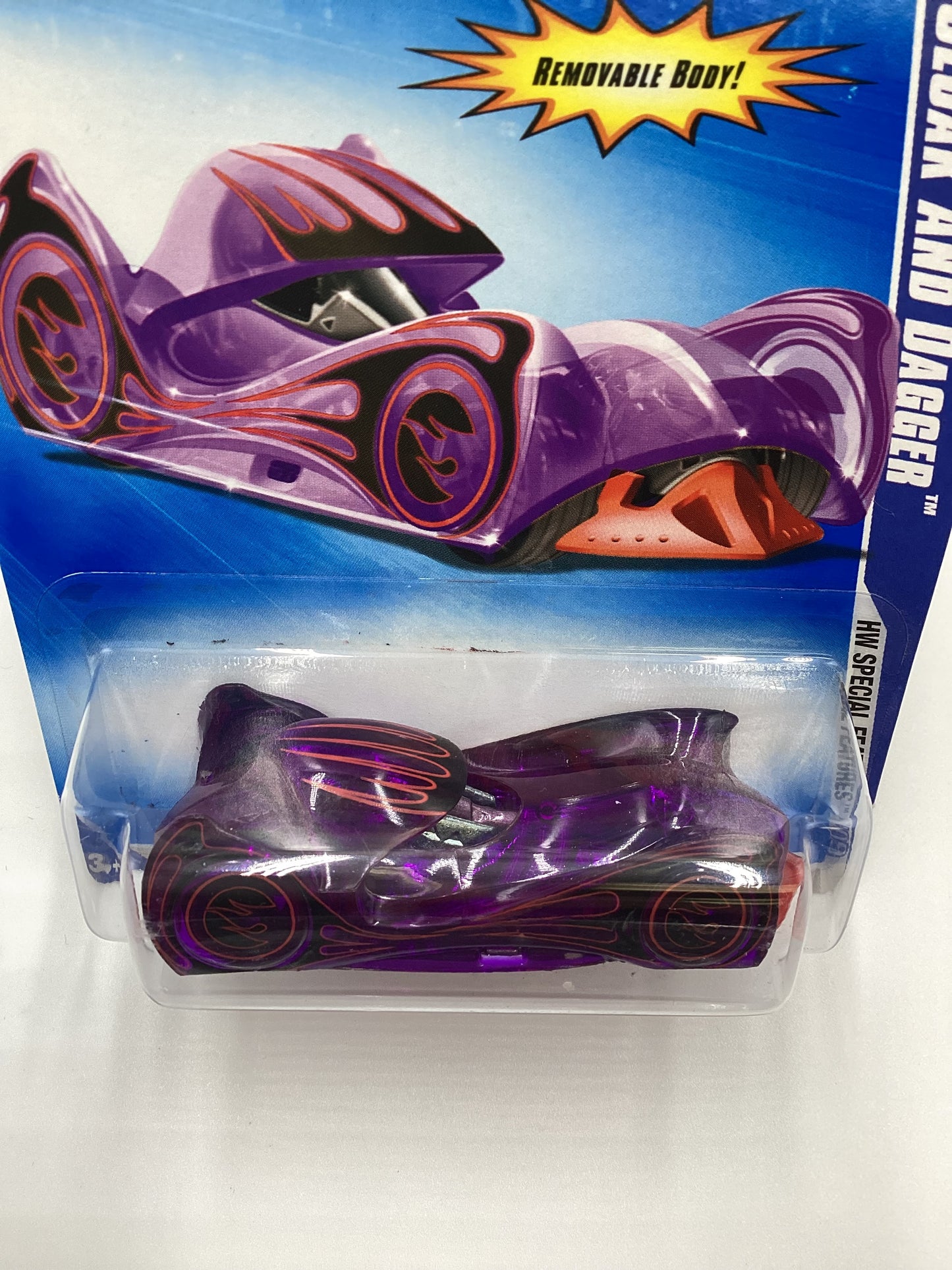 2009 Hot wheels #091 Cloak and Dagger Purple GG2