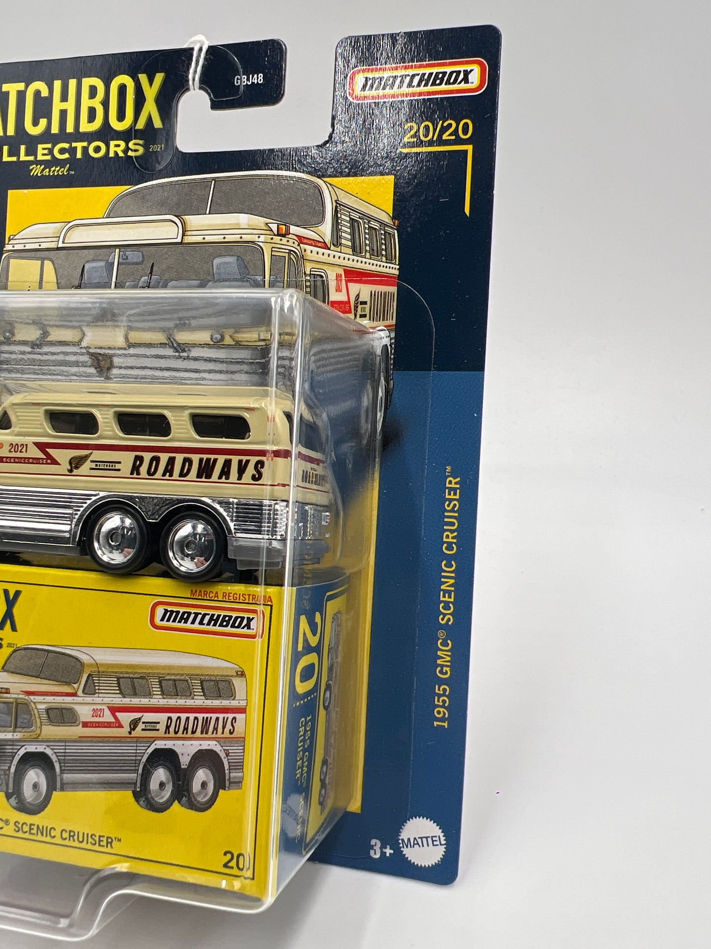 Matchbox Collectors #20 1955 GMC Scenic Cruiser Tan 169K