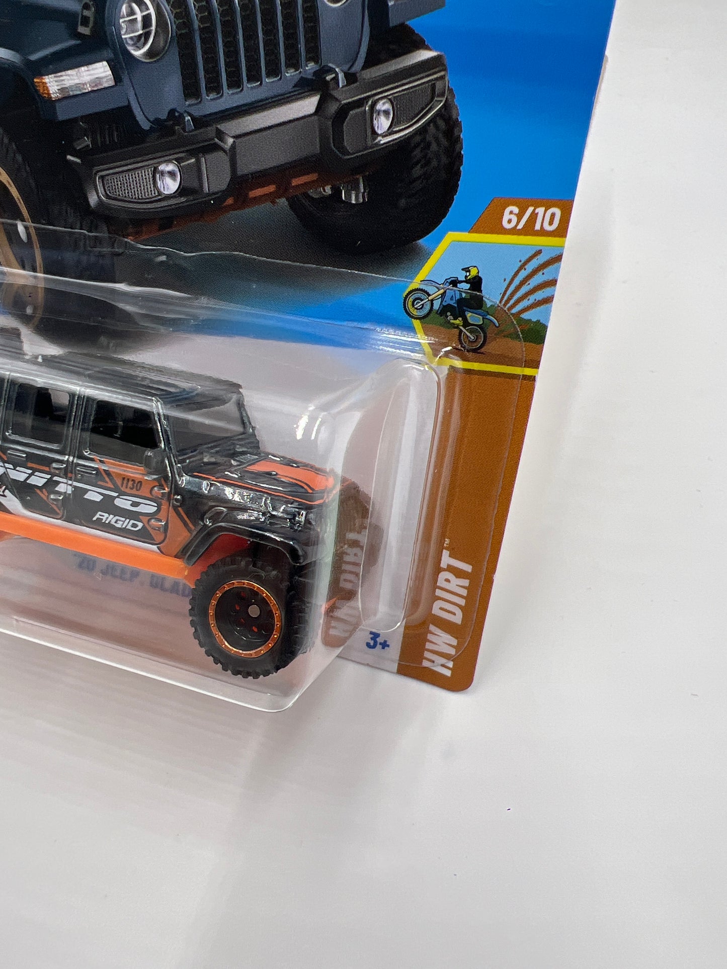 2025 Hot Wheels F Case Super Treasure Hunt #130 20 Jeep Gladiator Nitto W/Protector