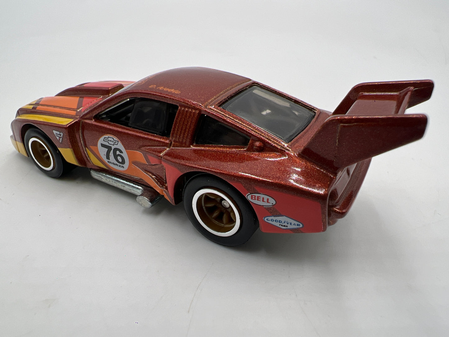 Hot Wheels Silhouettes Premium 76 Chevy Monza Brown Loose