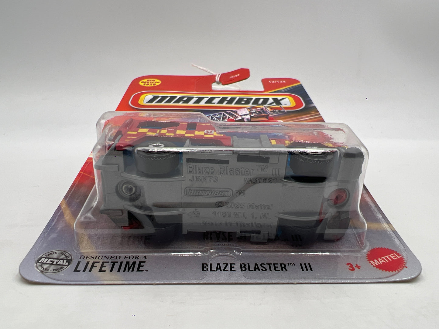 2025 Matchbox #13 Blaze Blaster III Red 210D