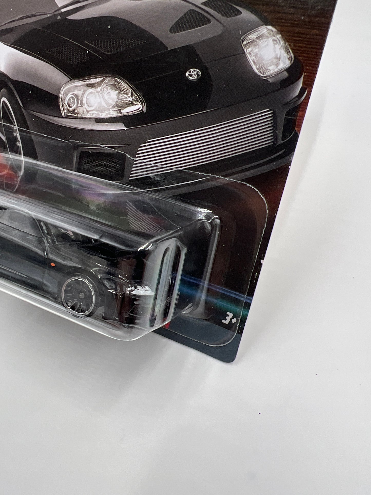 Hot Wheels Fast & Furious Series 1 #5 Toyota Supra Black W/Protector