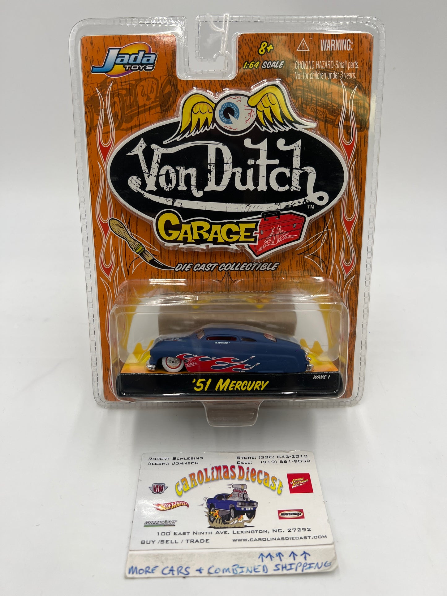 Jada Toys Von Dutch Garage 51 Mercury Blue 215D