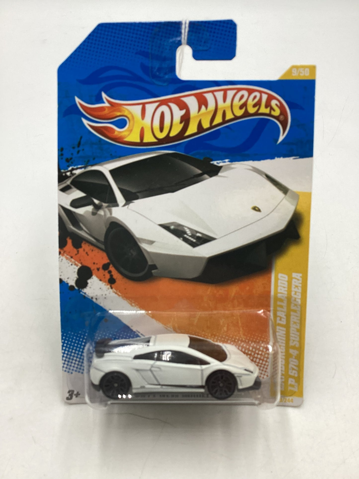 2011 Hot Wheels #009 Lamborghini Gallardo LP 570-4 Superleggera