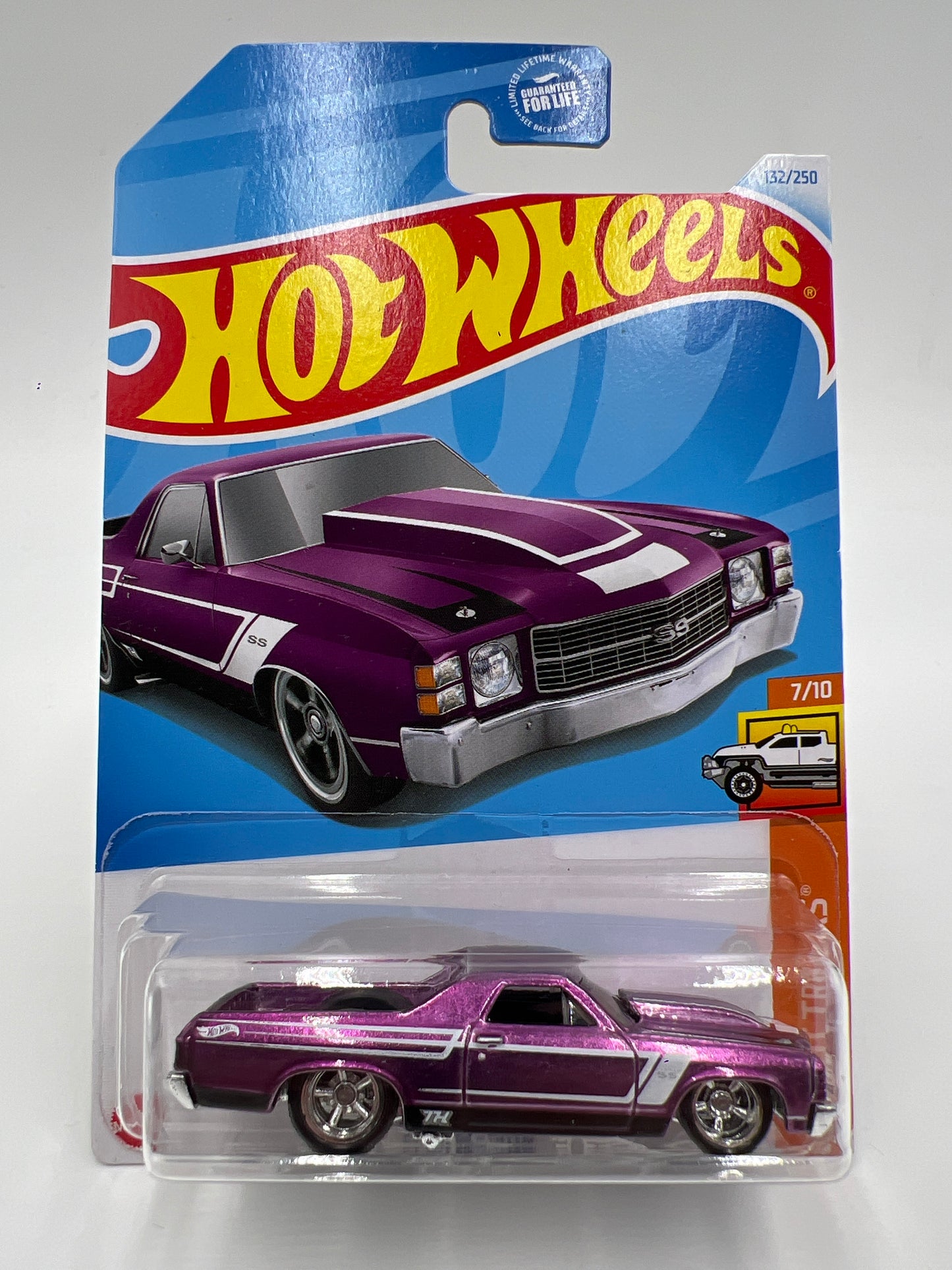 2024 Hot Wheels F Case Super Treasure Hunt #132 72 El Camino Purple W/Protector