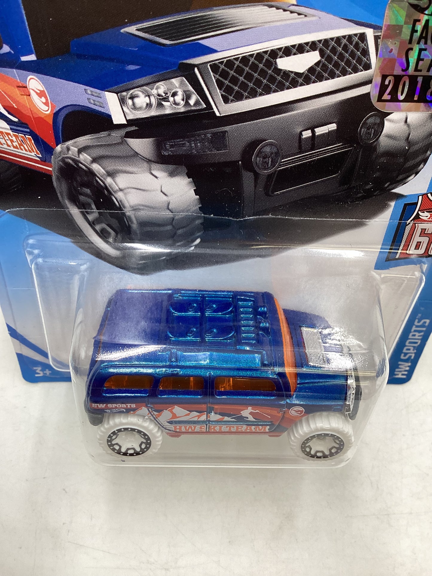 2018 Hot Wheels Treasure Hunt Factory Sealed Rockster Blue 277Q